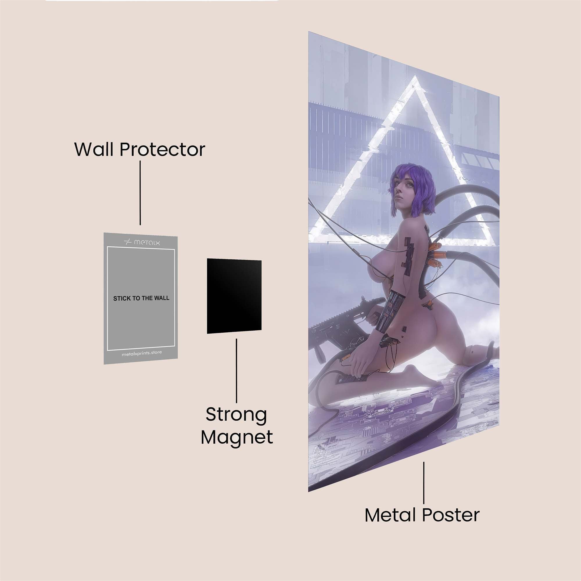 Beach Bliss Safe Wall Magnetic / M