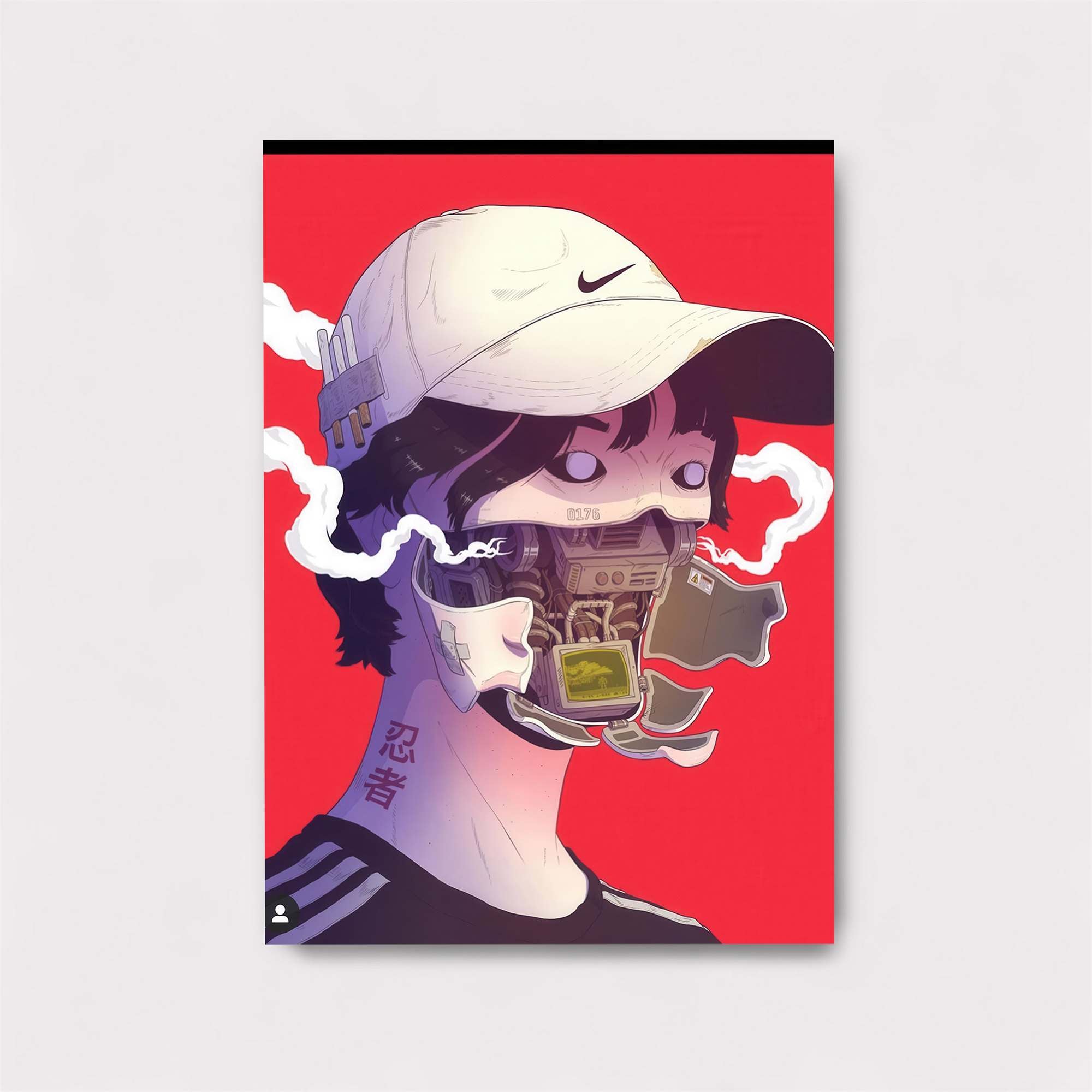 Cyberpunk Whisper Safe Wall Magnetic / M