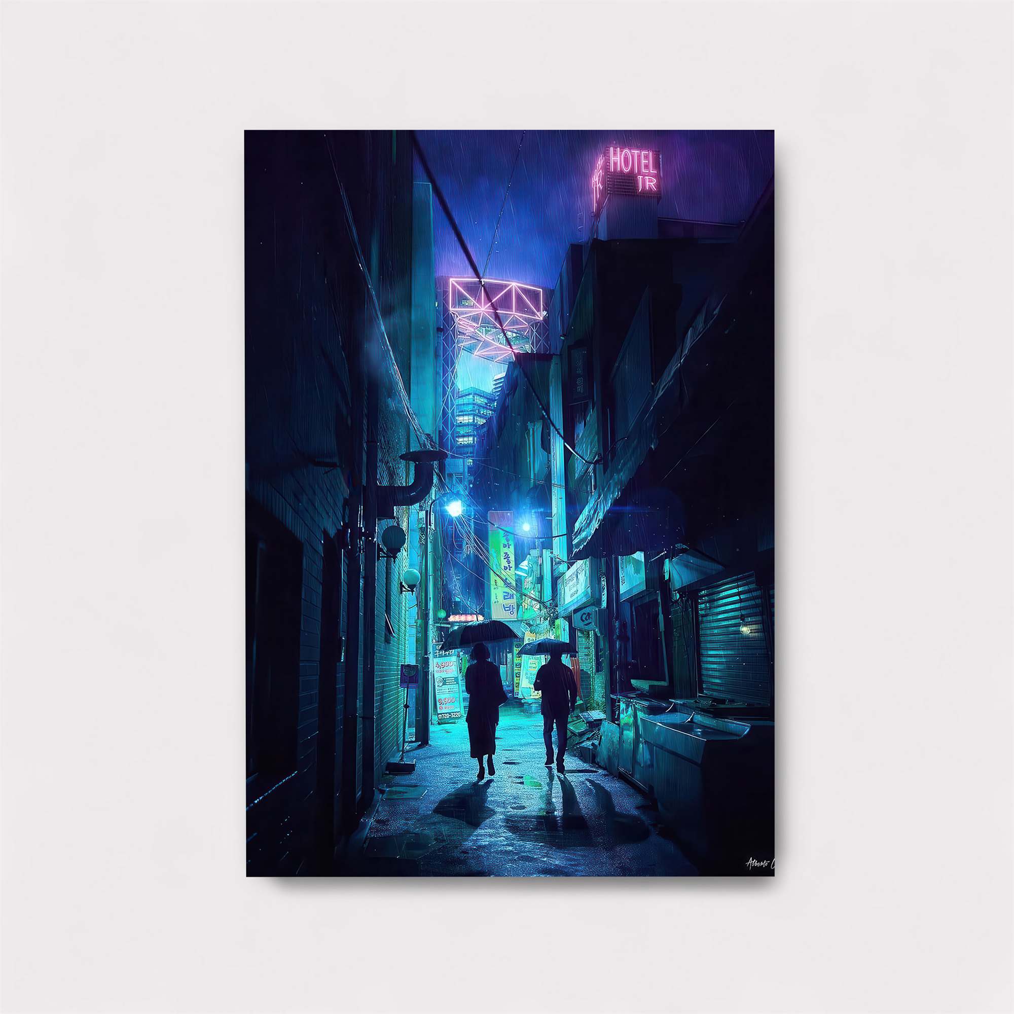 Cyberpunk Enigma Safe Wall Magnetic / M