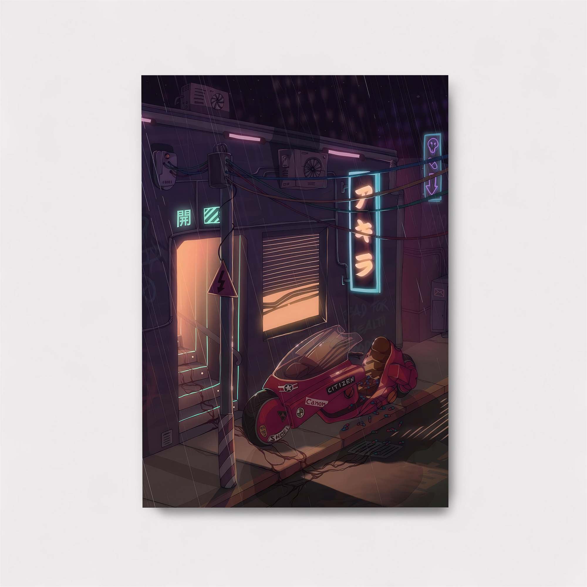 Kaneda Neon Safe Wall Magnetic / M