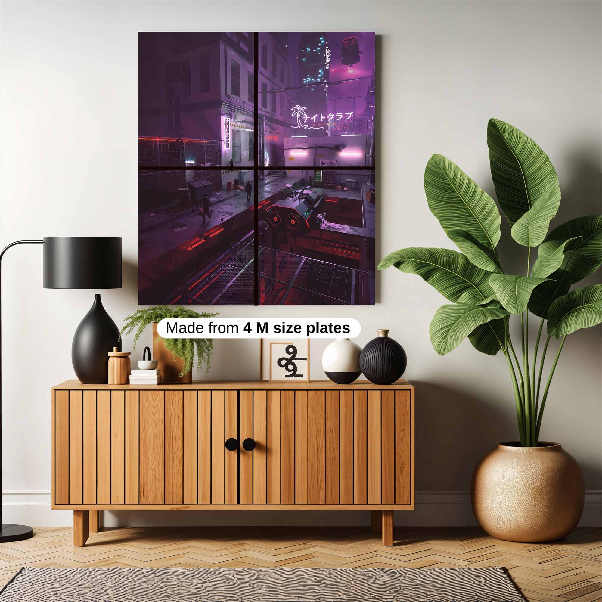 Neon Dreams Safe Wall Magnetic / M