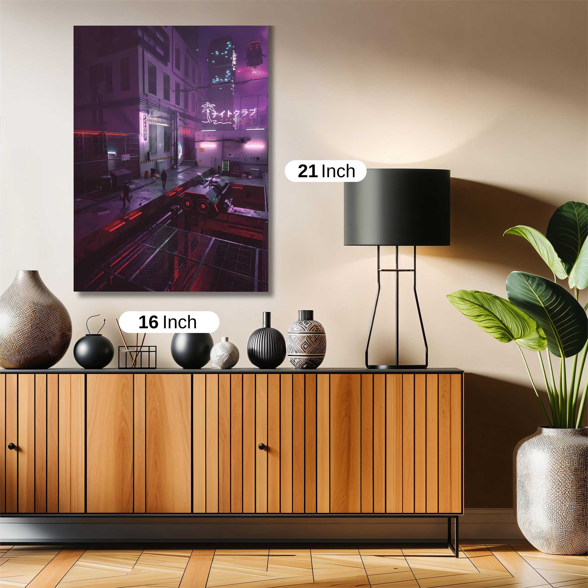 Neon Dreams Safe Wall Magnetic / M