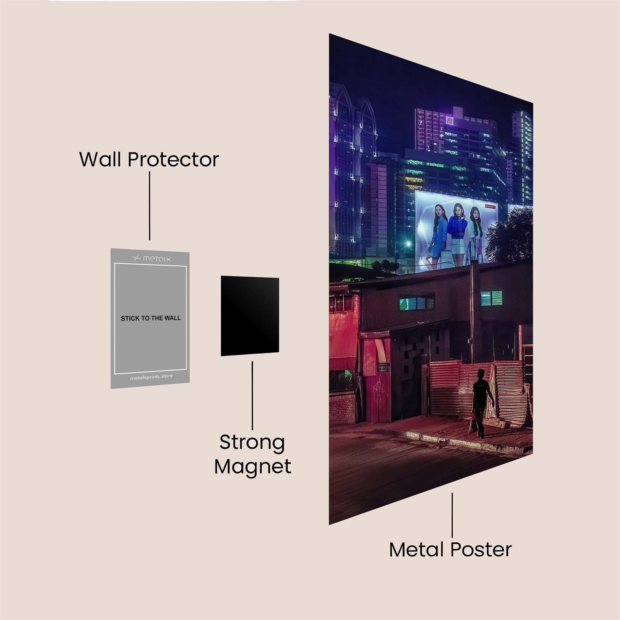 Cyberpunk Serenity Safe Wall Magnetic / M