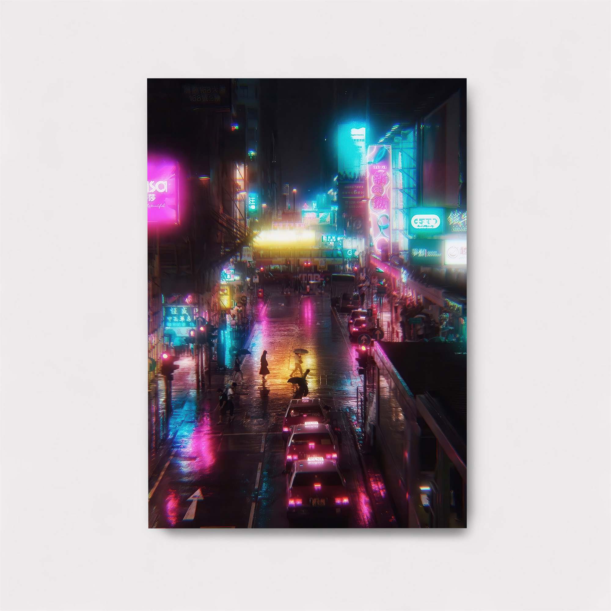 Neon Serenity Safe Wall Magnetic / M