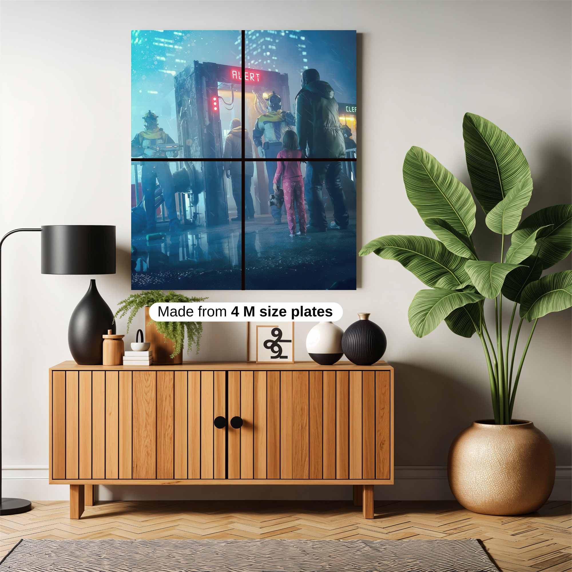 Quarantine Echo Safe Wall Magnetic / M