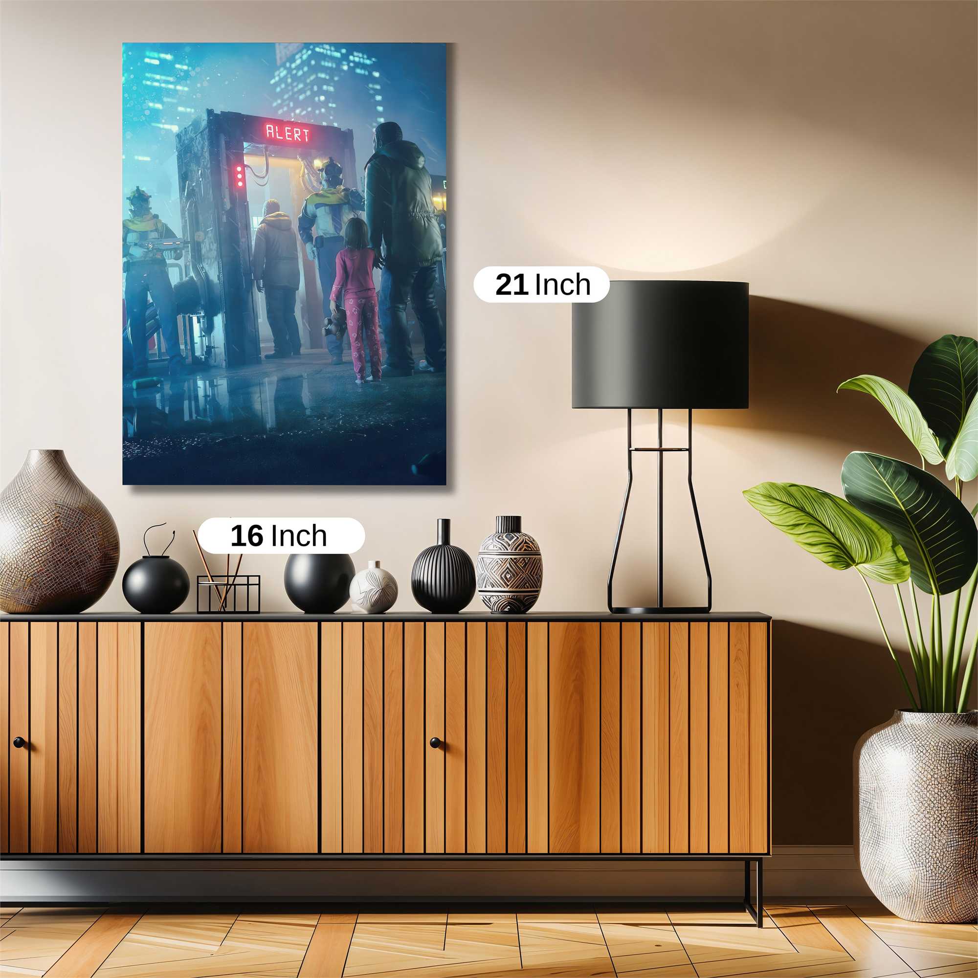 Quarantine Echo Safe Wall Magnetic / M