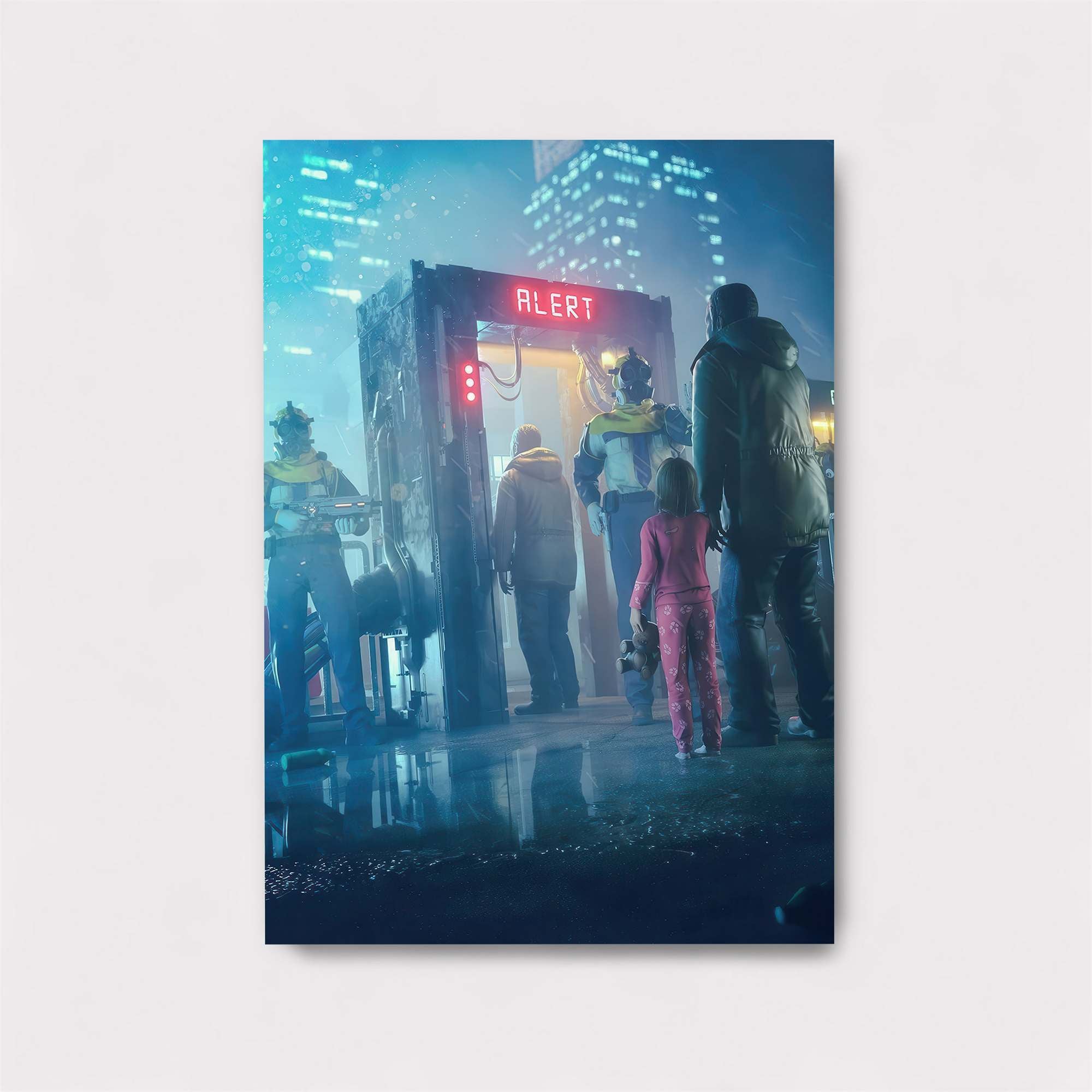 Quarantine Echo Safe Wall Magnetic / M