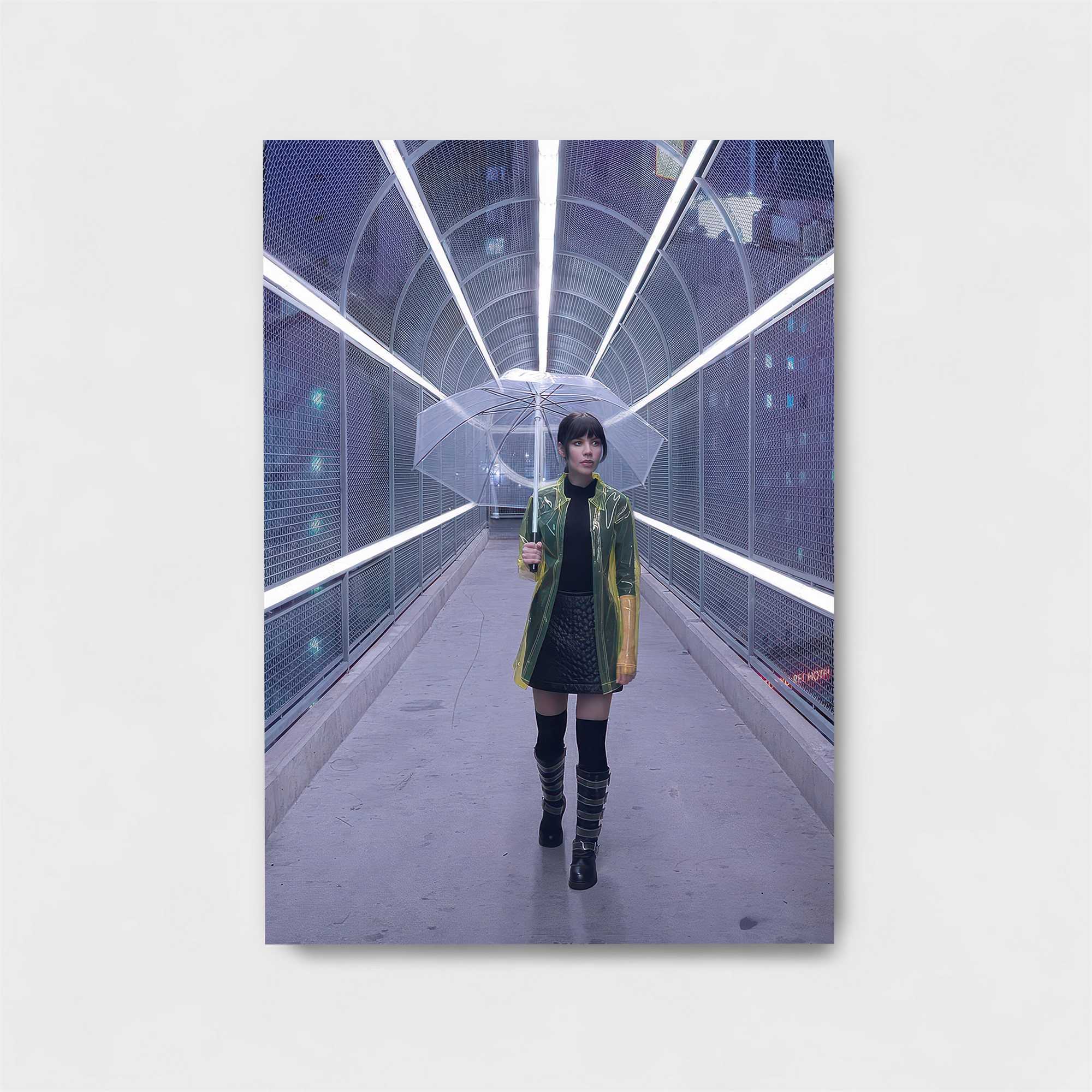 Neon Solitude Safe Wall Magnetic / M