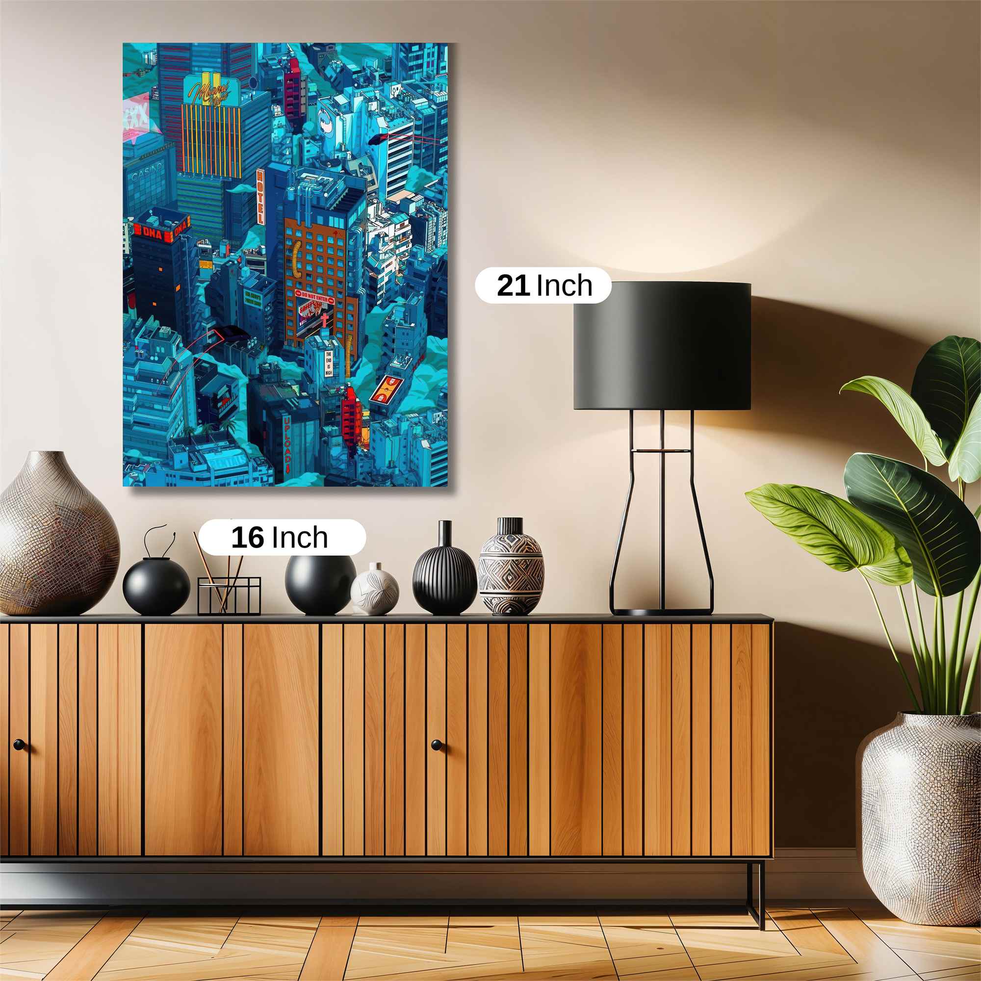 Neon Dreams Safe Wall Magnetic / M