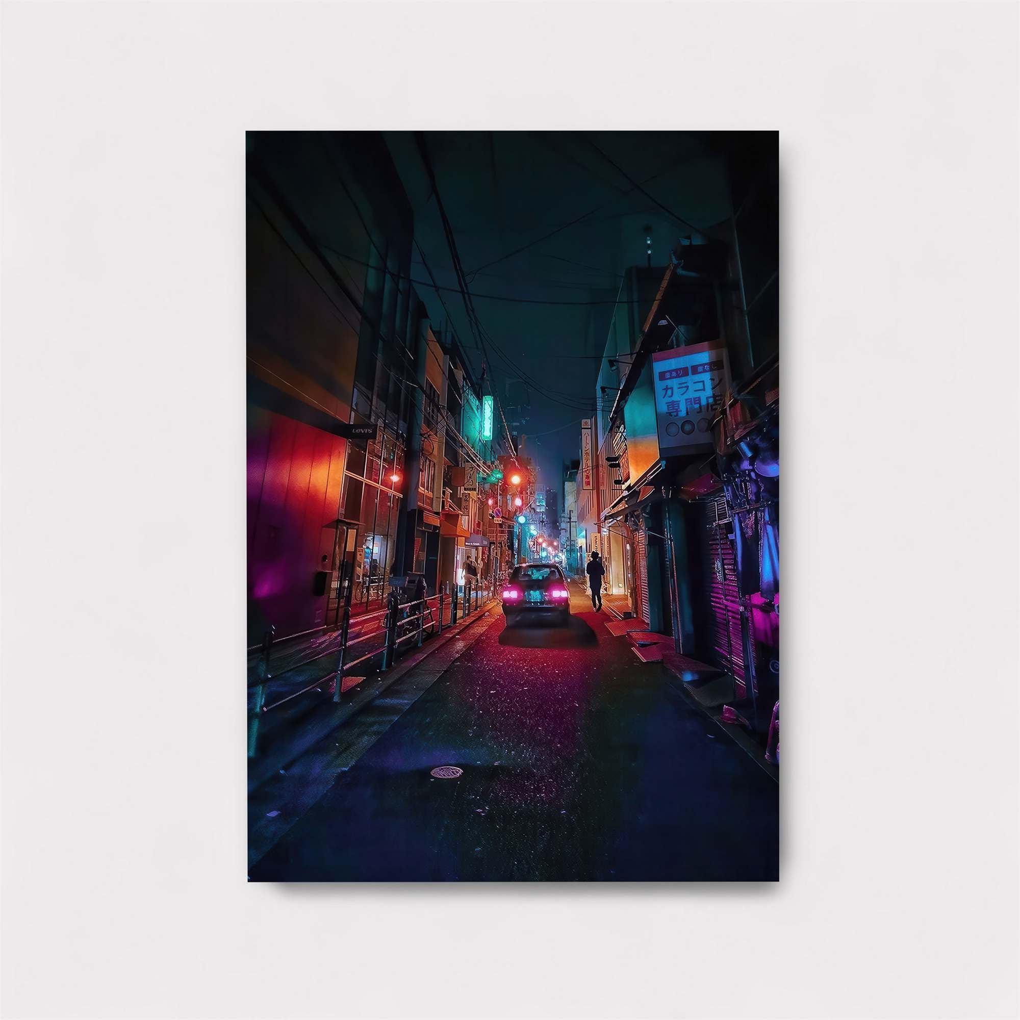 Neon Solitude Safe Wall Magnetic / M