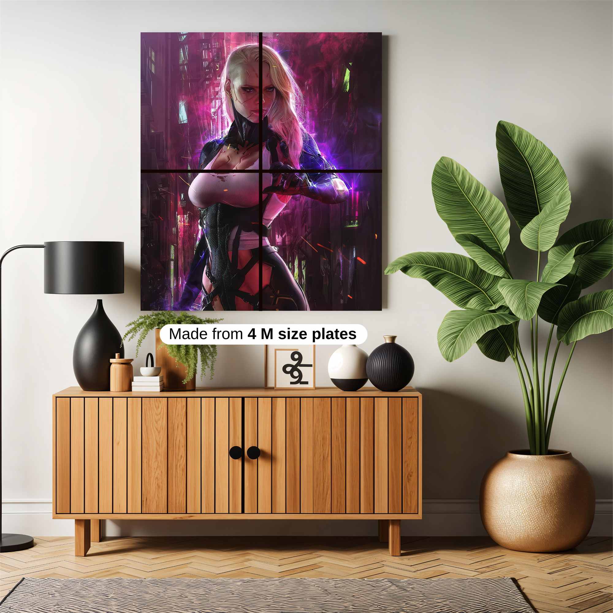 Cyber Enigma Safe Wall Magnetic / M