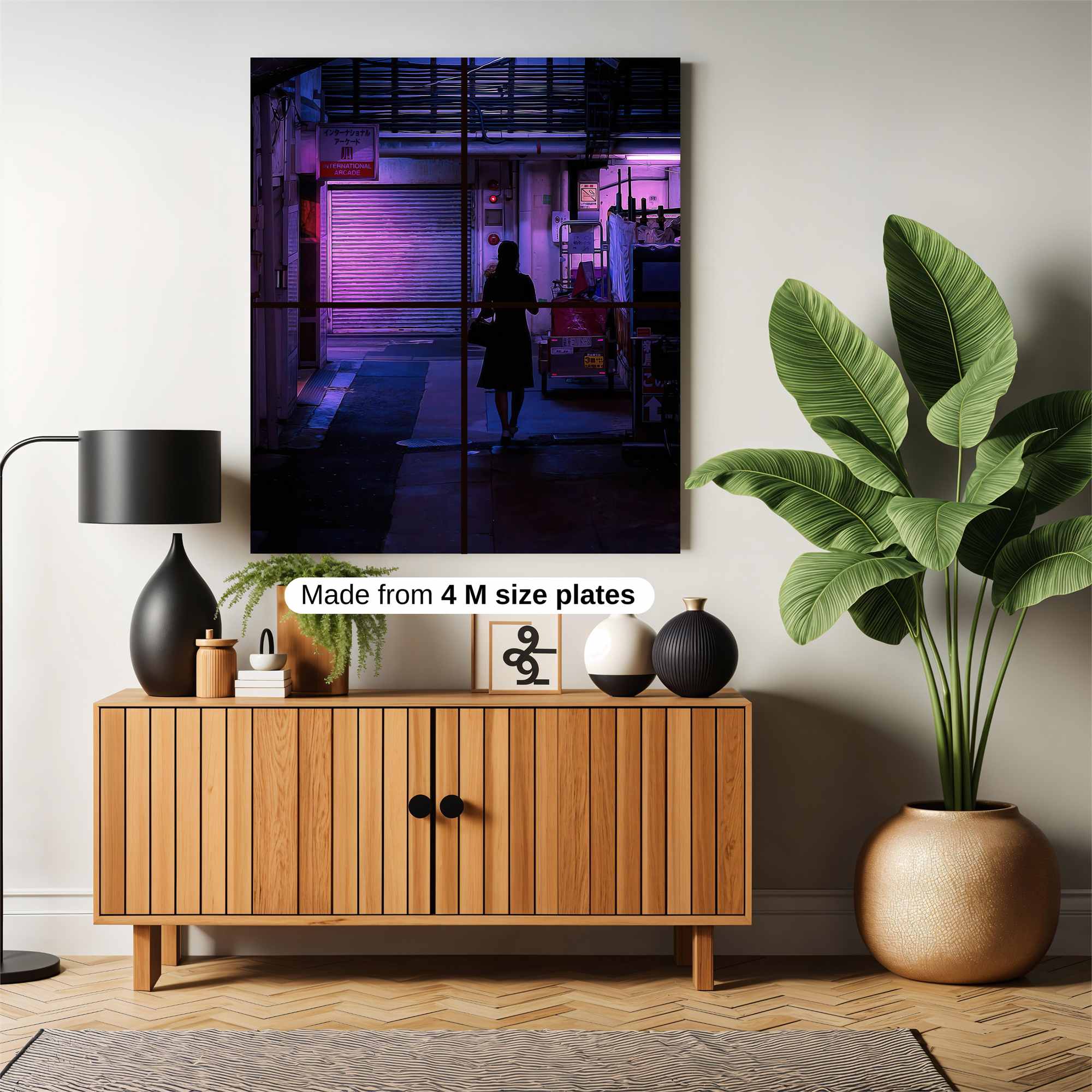 Neon Mystery Safe Wall Magnetic / M