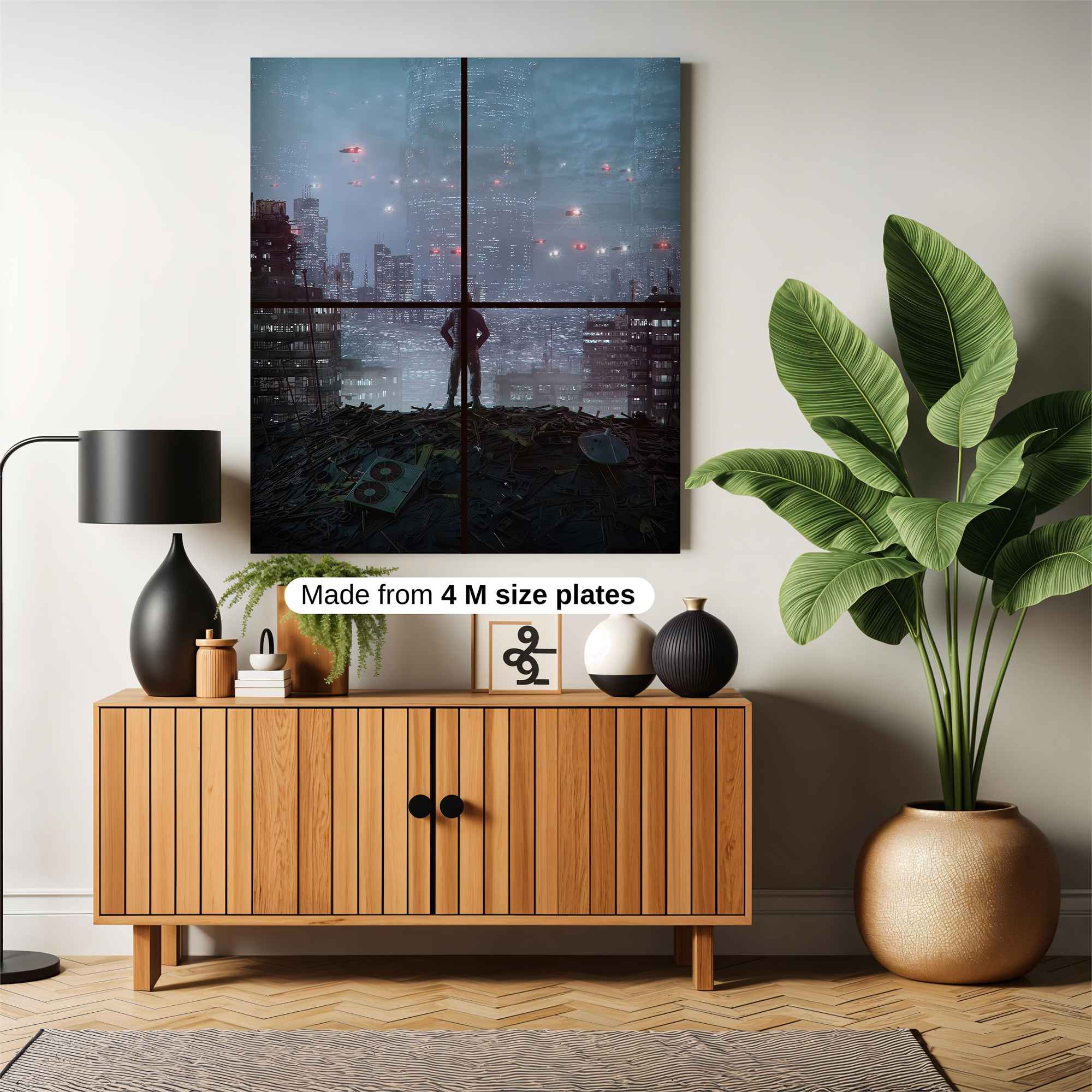 City Gloom Safe Wall Magnetic / M