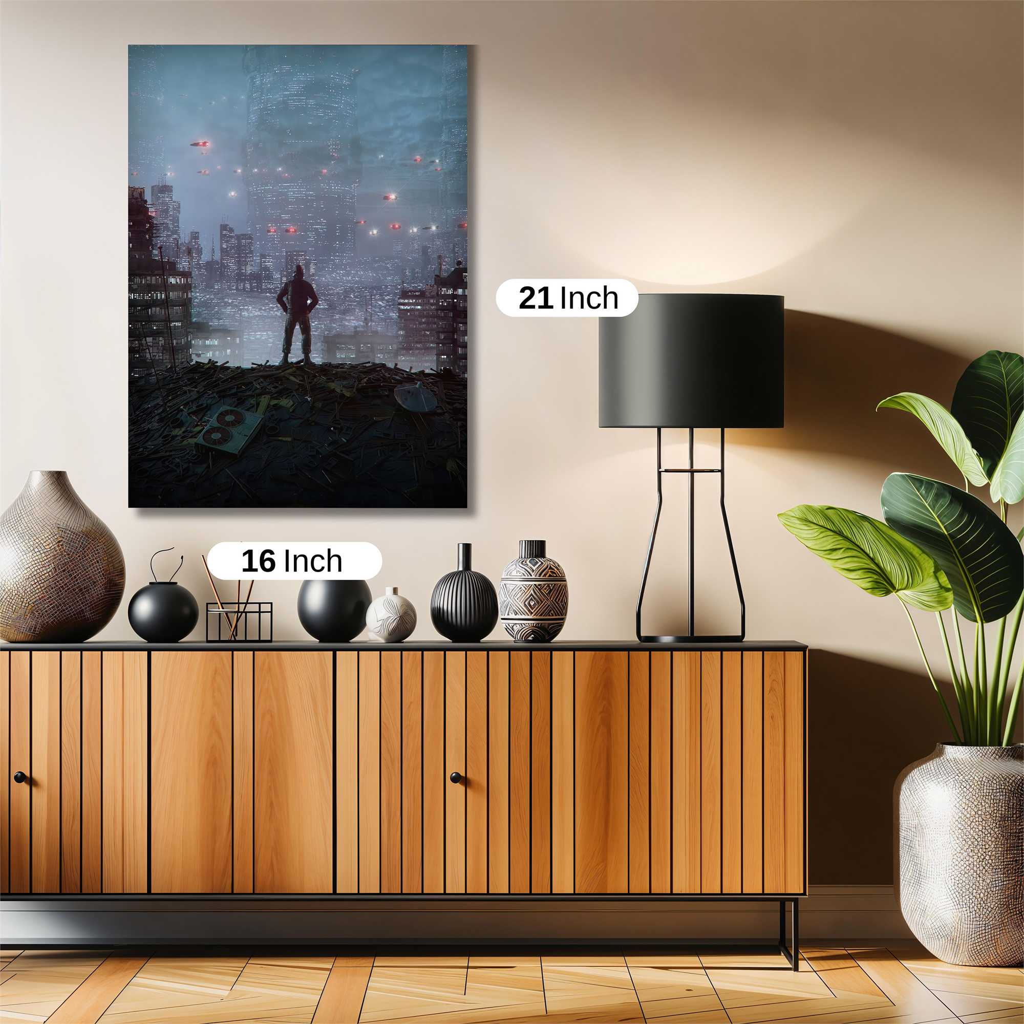 City Gloom Safe Wall Magnetic / M