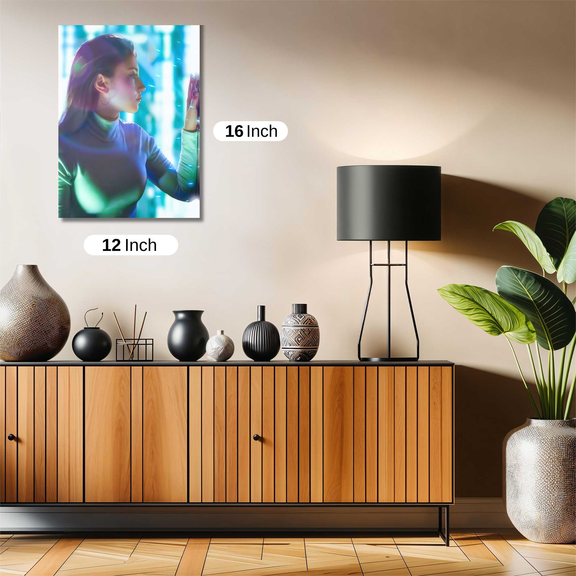 Neon Serenity Safe Wall Magnetic / M