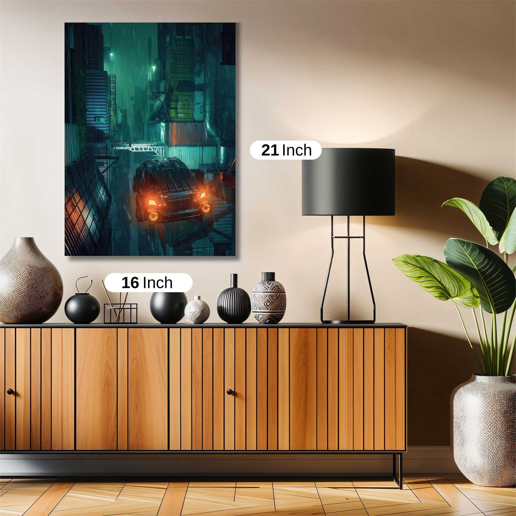 Neon Pursuit Safe Wall Magnetic / M