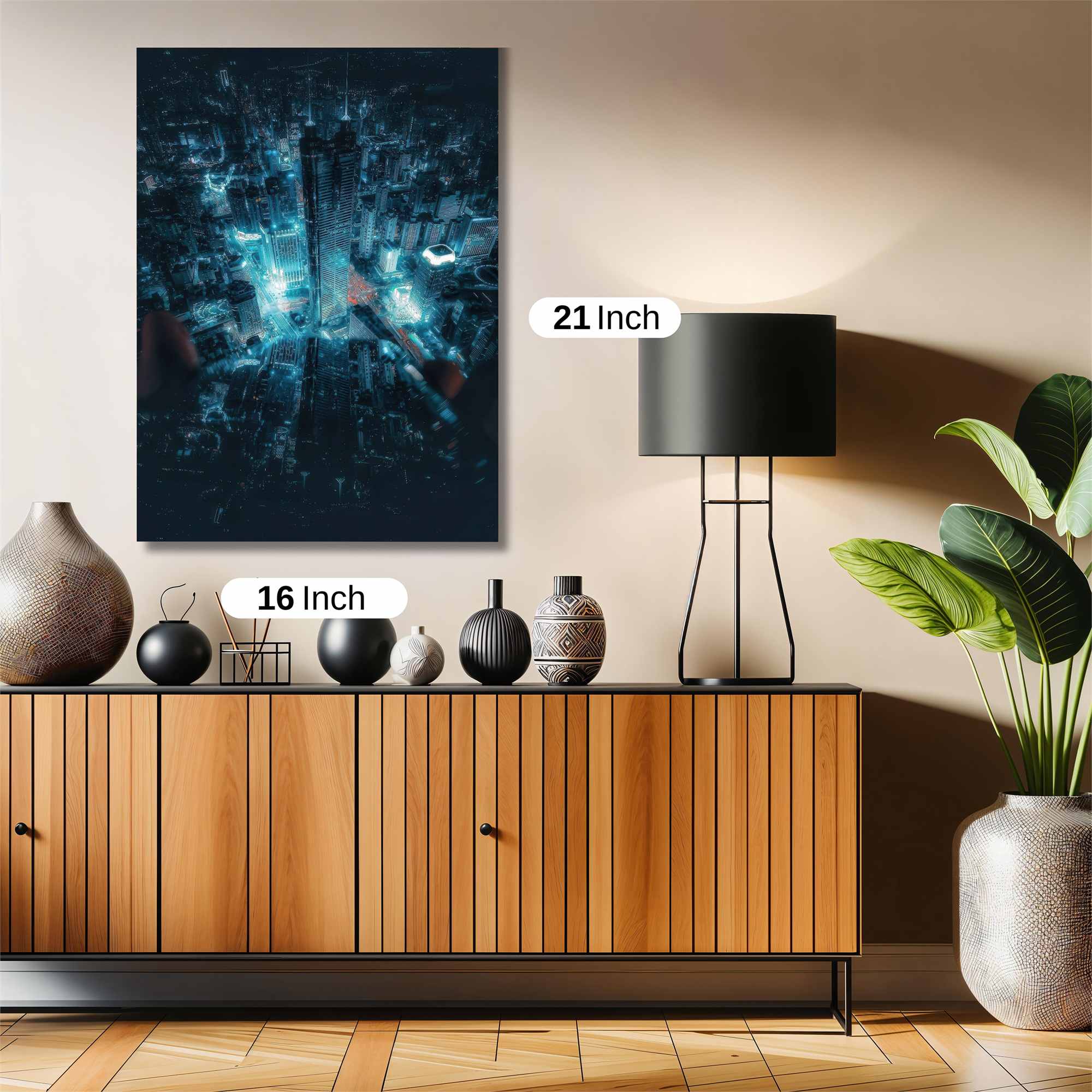 Cityscape Dream Safe Wall Magnetic / M