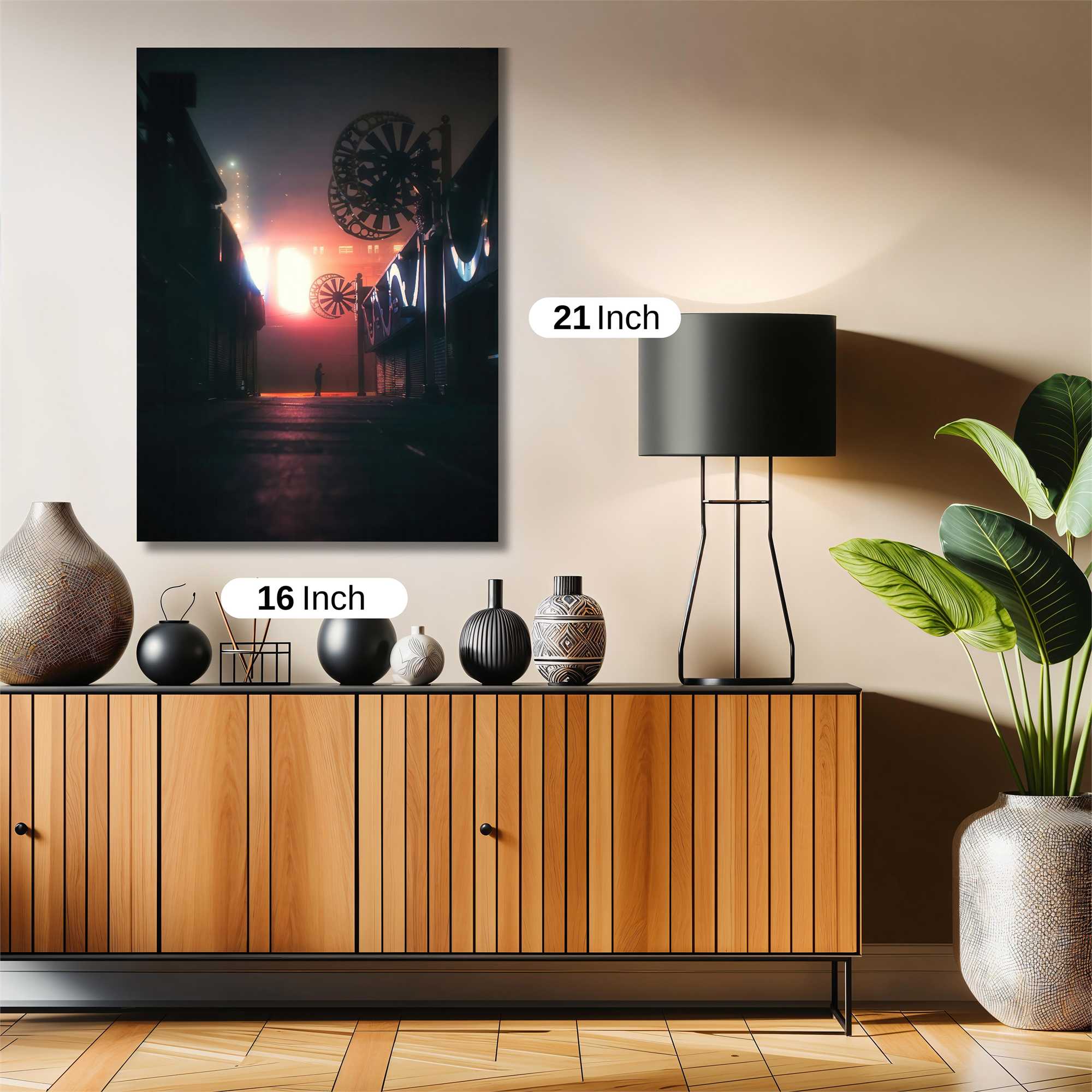 Neon Enigma Safe Wall Magnetic / M