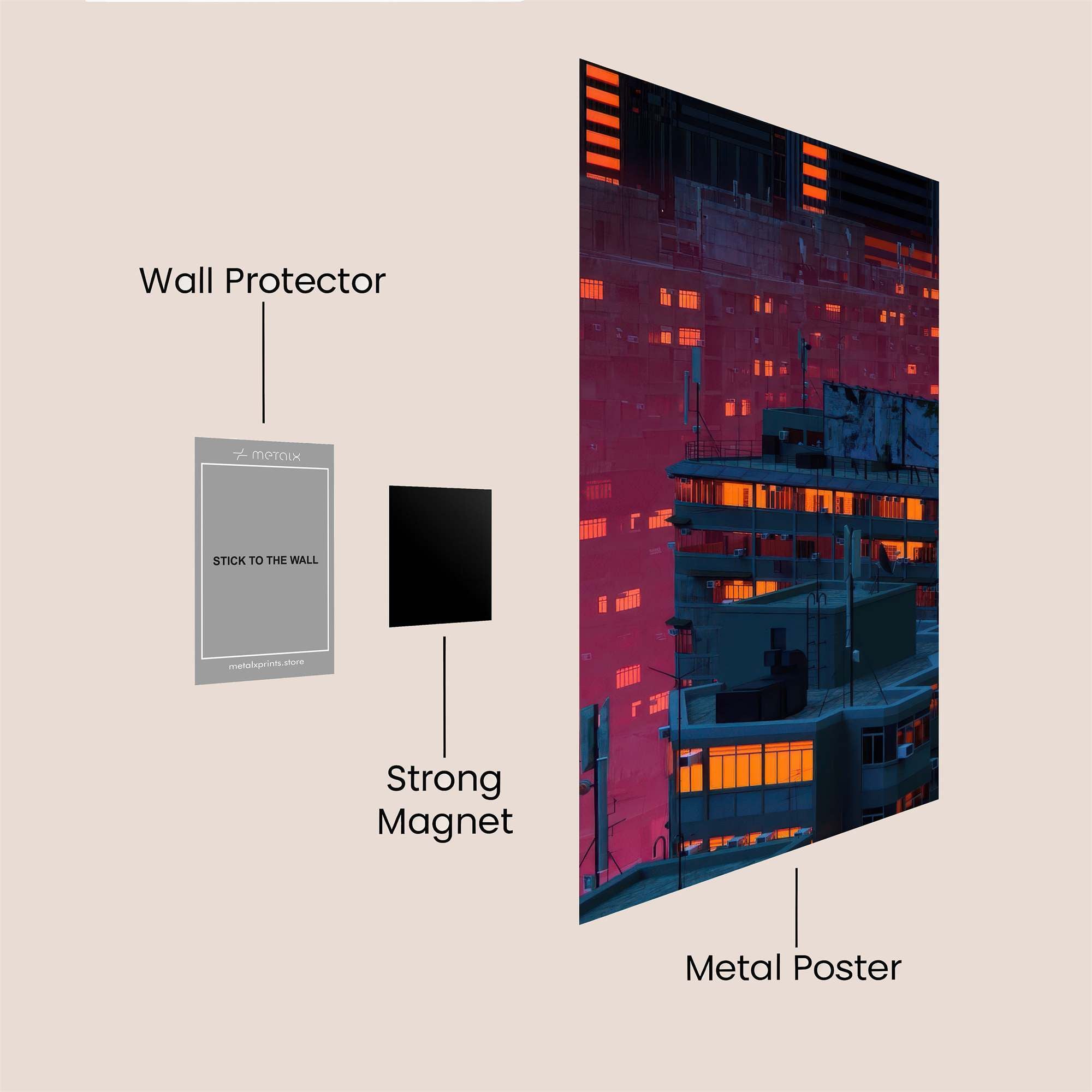 Cyberpunk Serenity Safe Wall Magnetic / M