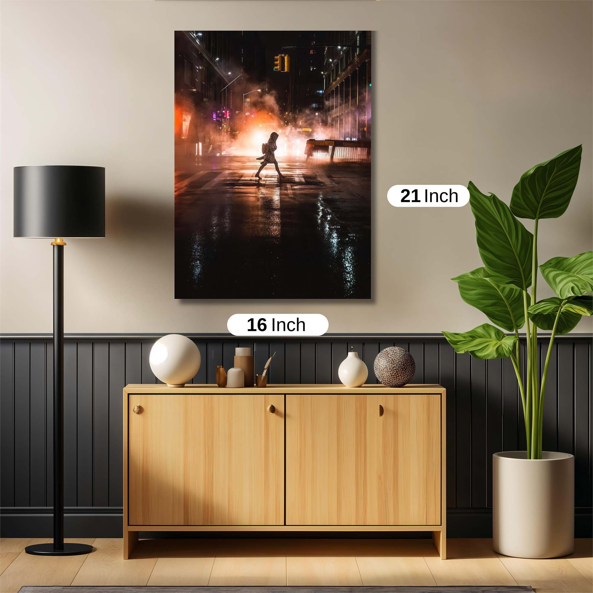 City Blaze Safe Wall Magnetic / M