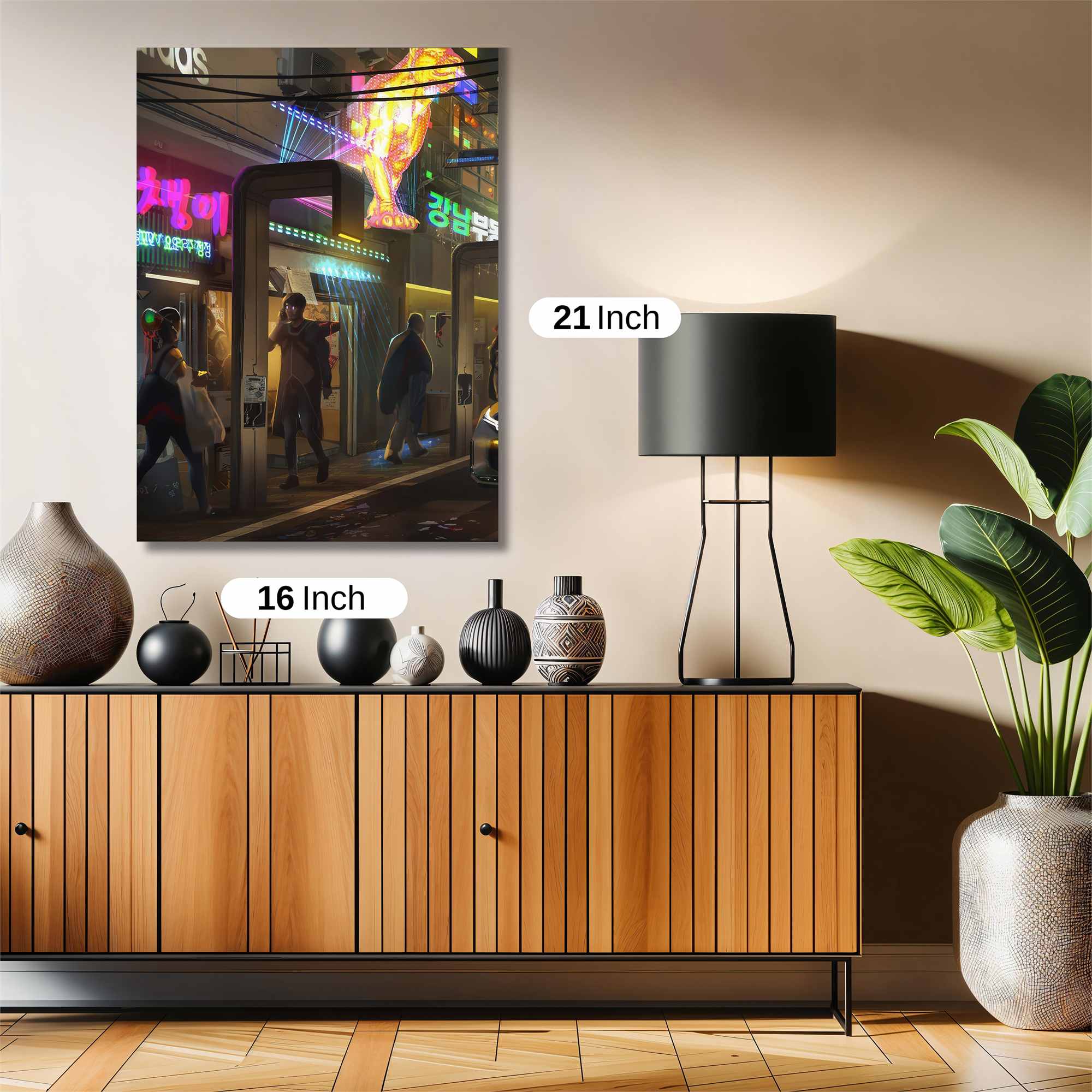 NeonPulse Safe Wall Magnetic / M