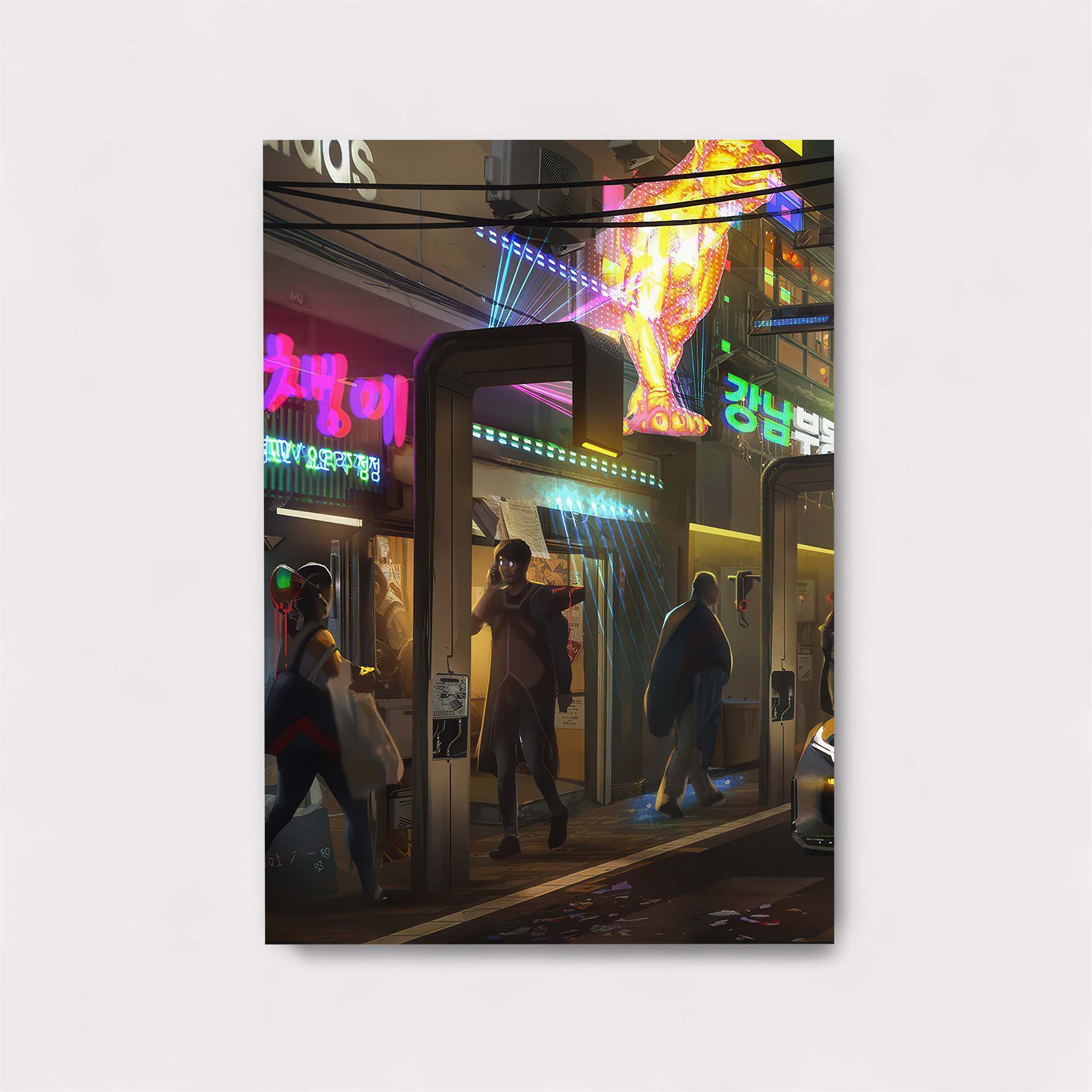 NeonPulse Safe Wall Magnetic / M