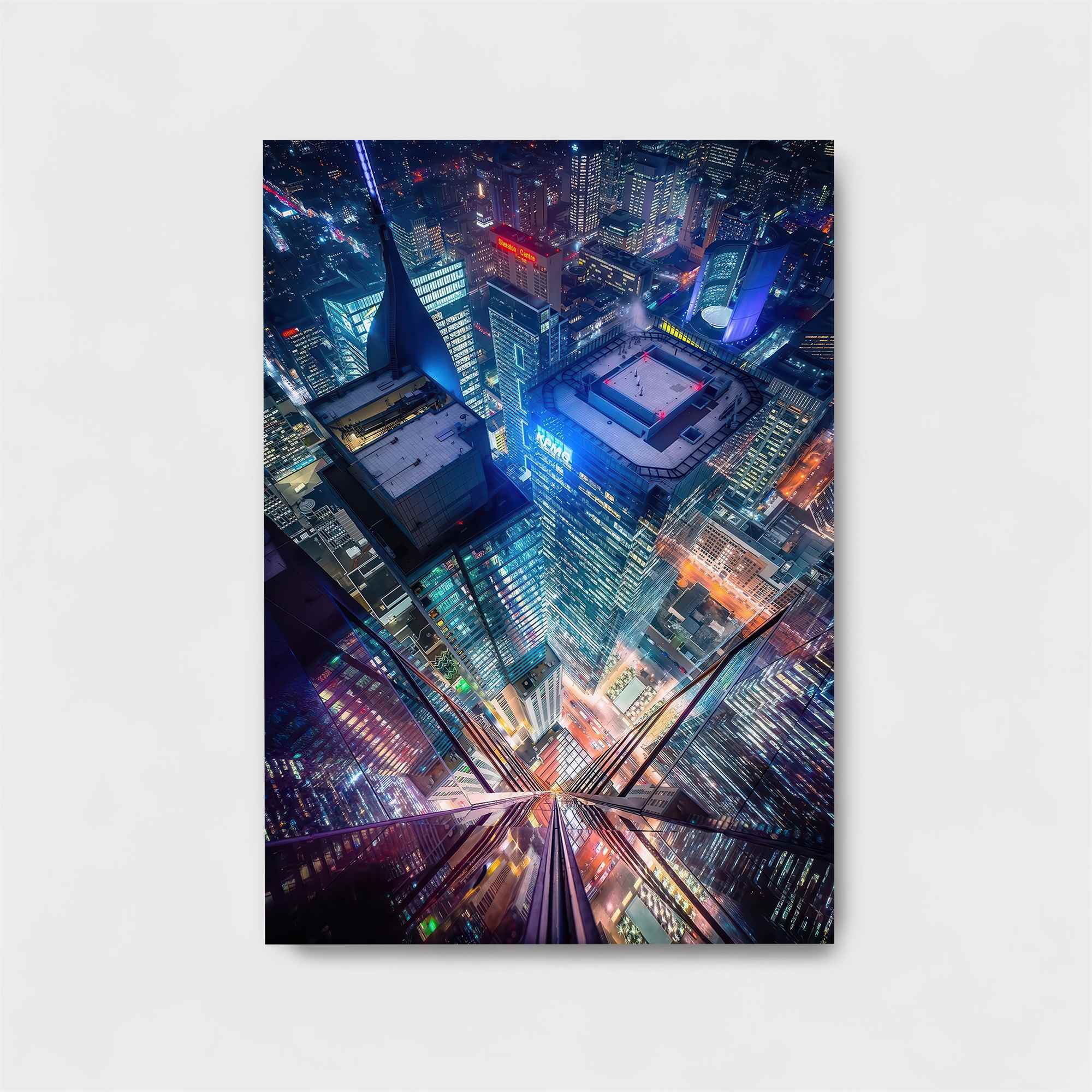 Cityscape Dazzle Safe Wall Magnetic / M