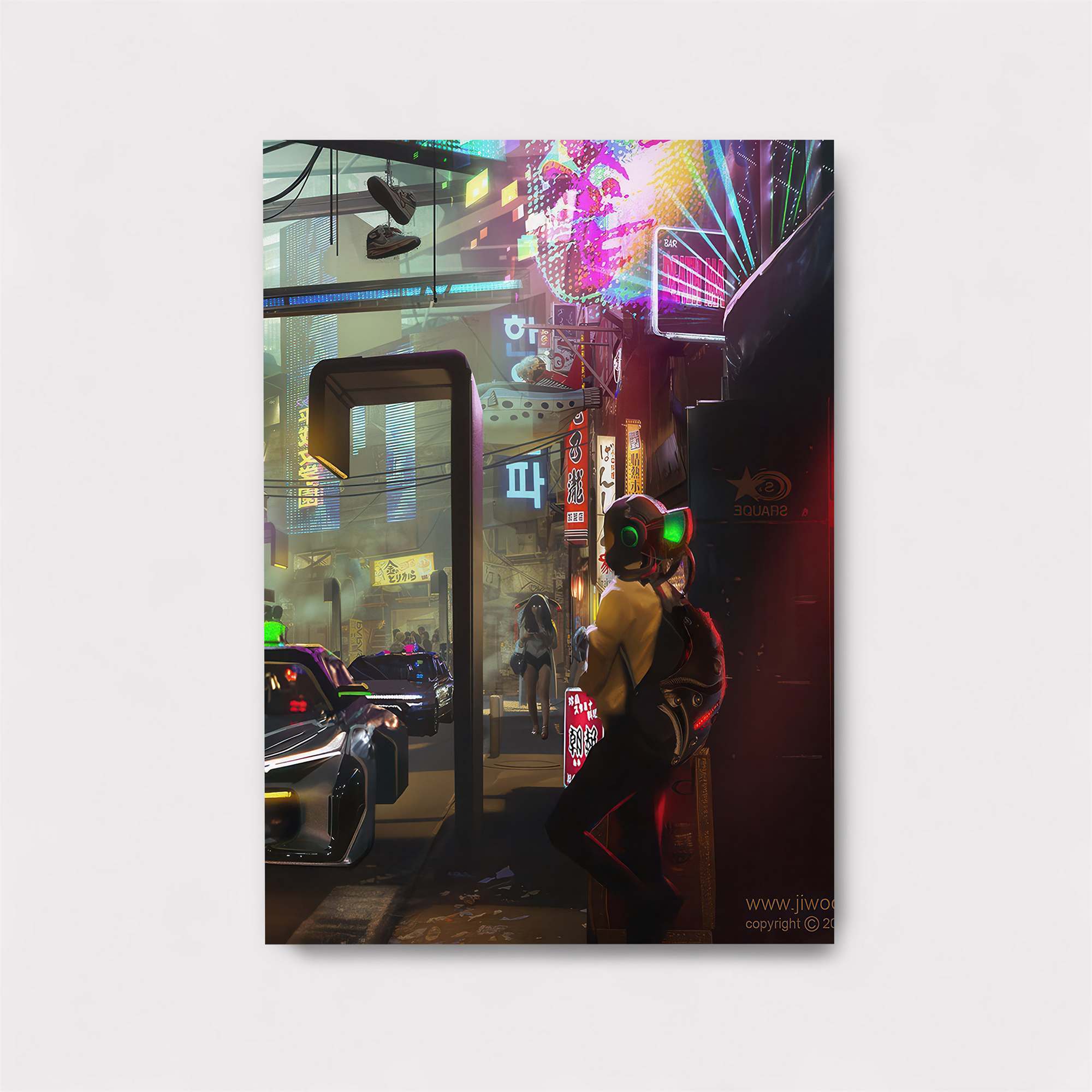 Neon Odyssey Safe Wall Magnetic / M