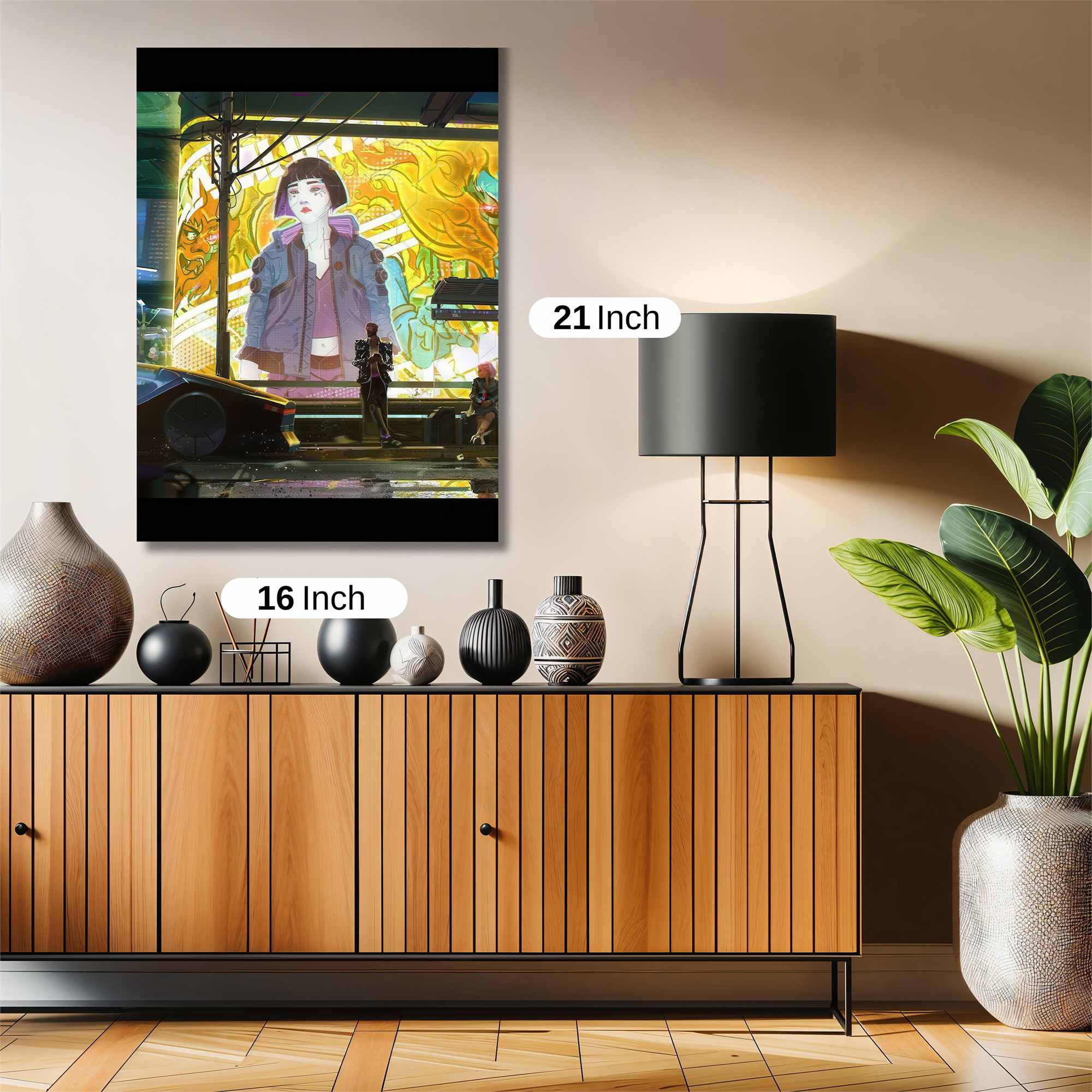 Cyberpunk Serenity Safe Wall Magnetic / M