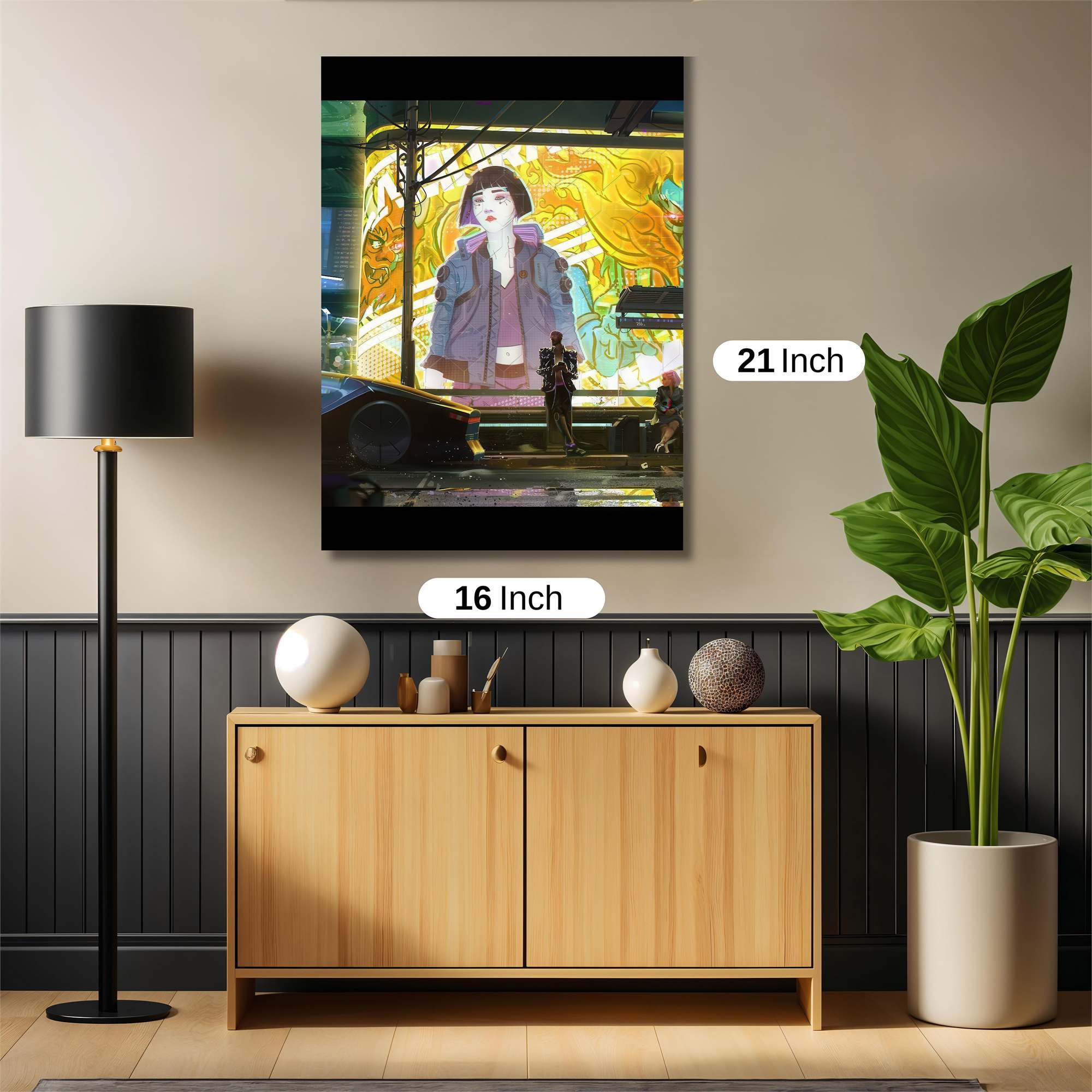 Cyberpunk Serenity Safe Wall Magnetic / M