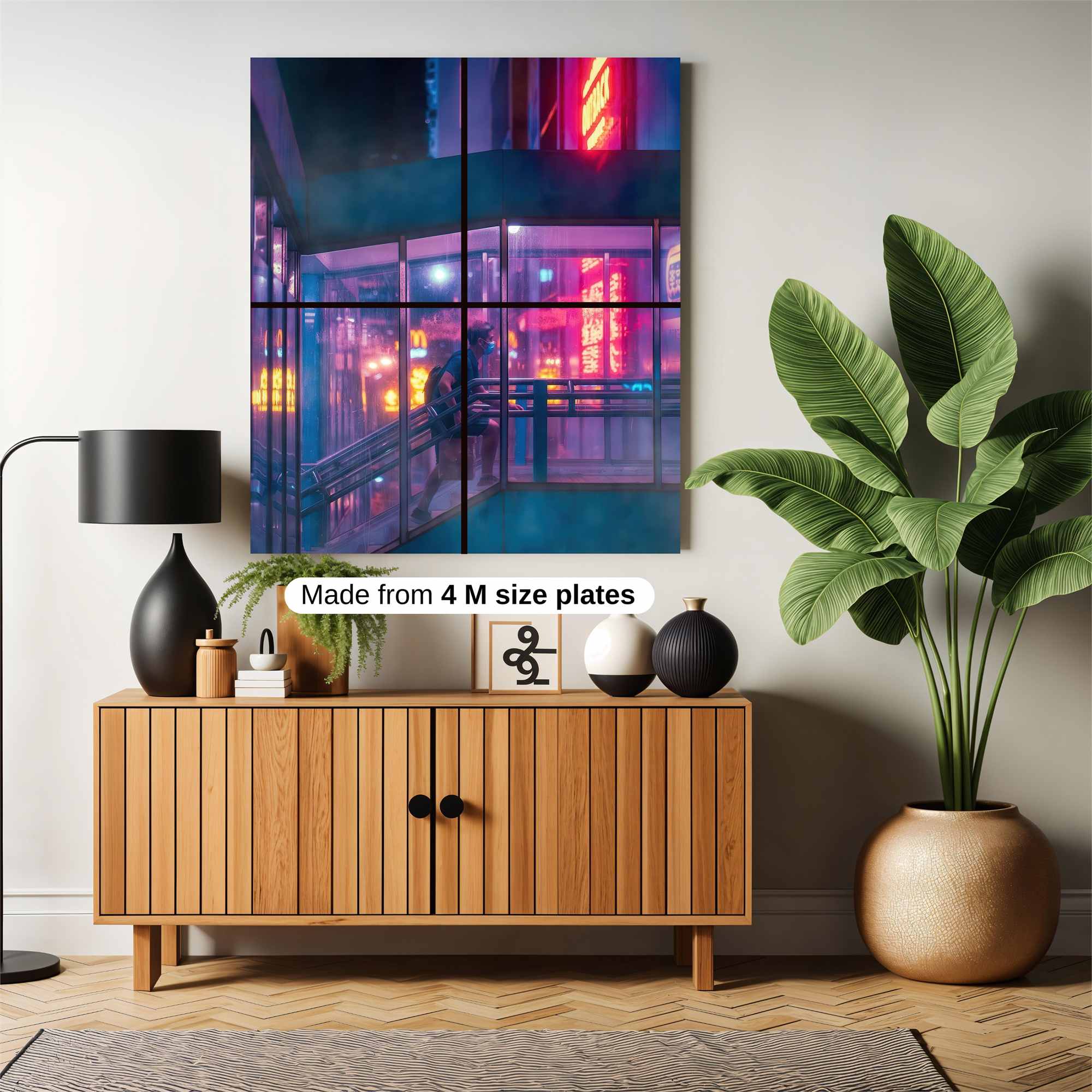 Neon Rush Safe Wall Magnetic / M