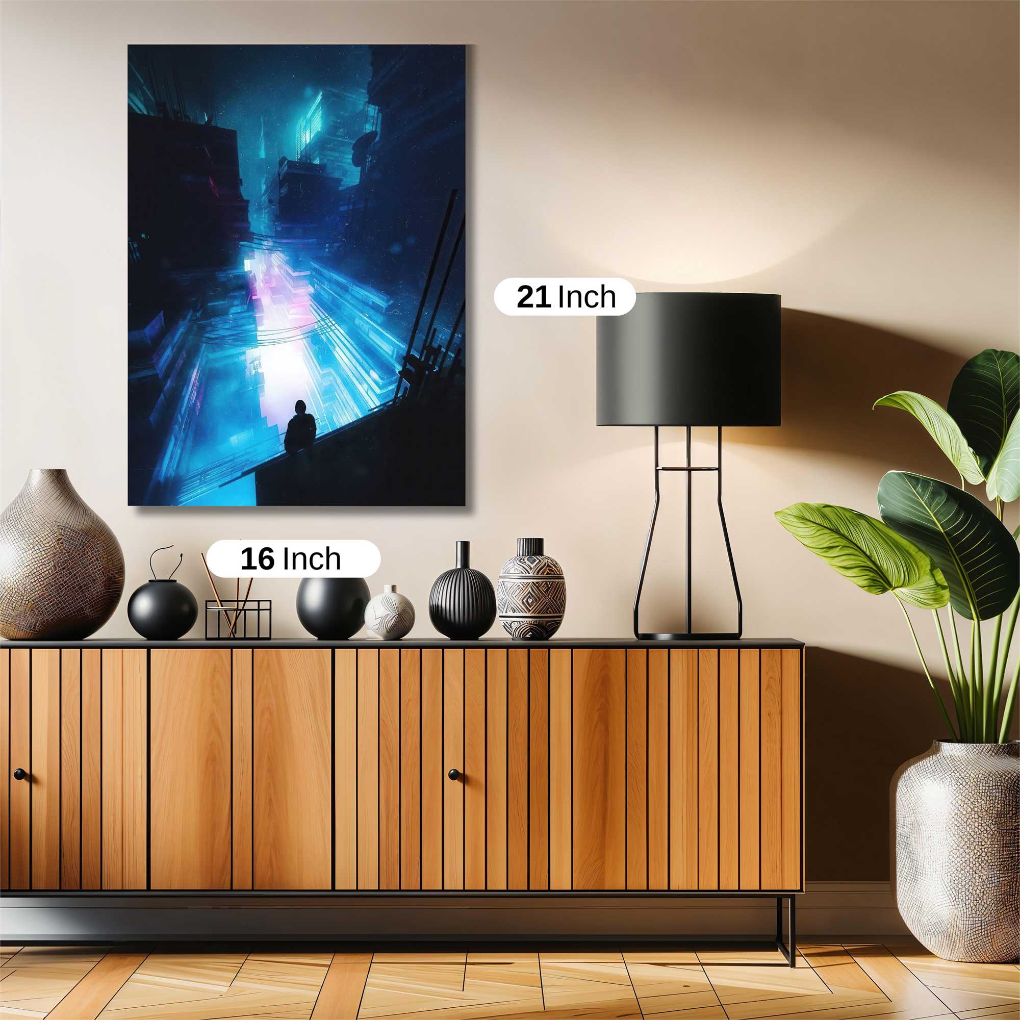 Neon Abyss Safe Wall Magnetic / M