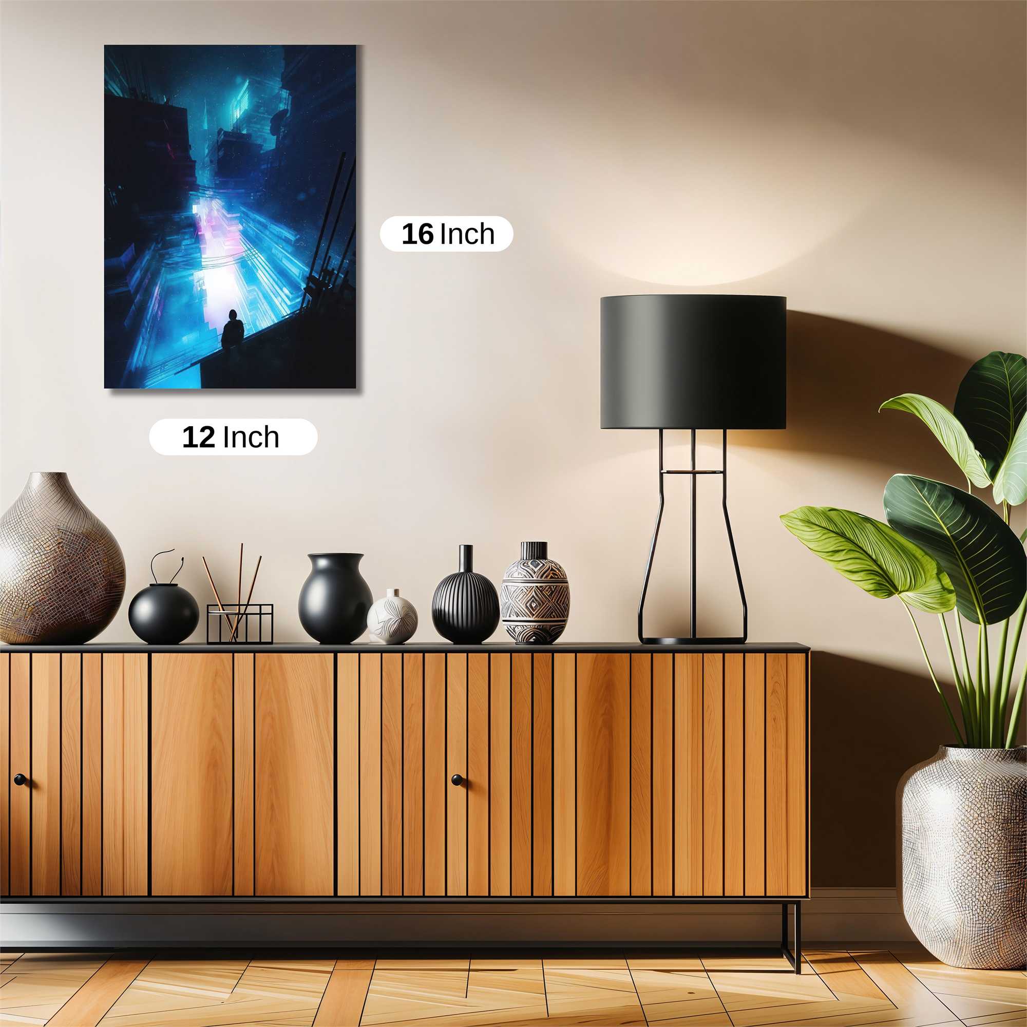 Neon Abyss Safe Wall Magnetic / M