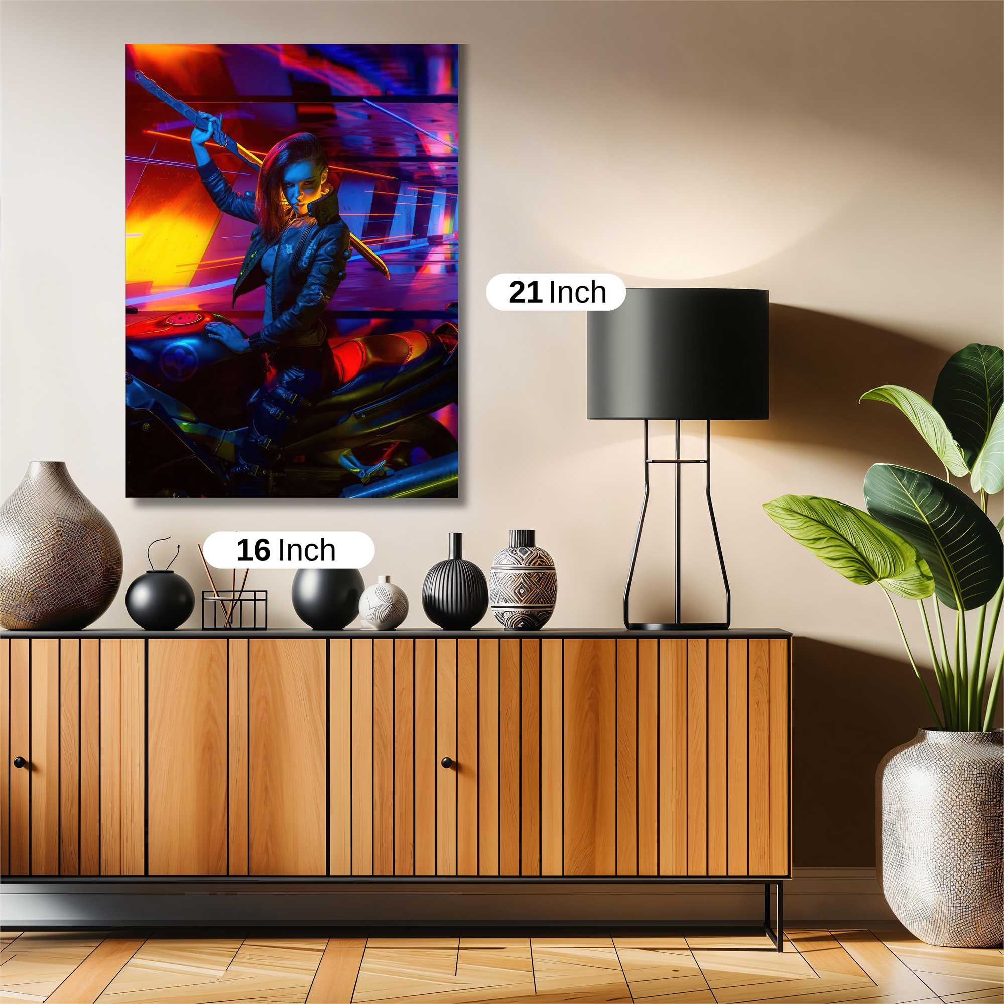 Cyberpunk Rebel Safe Wall Magnetic / M