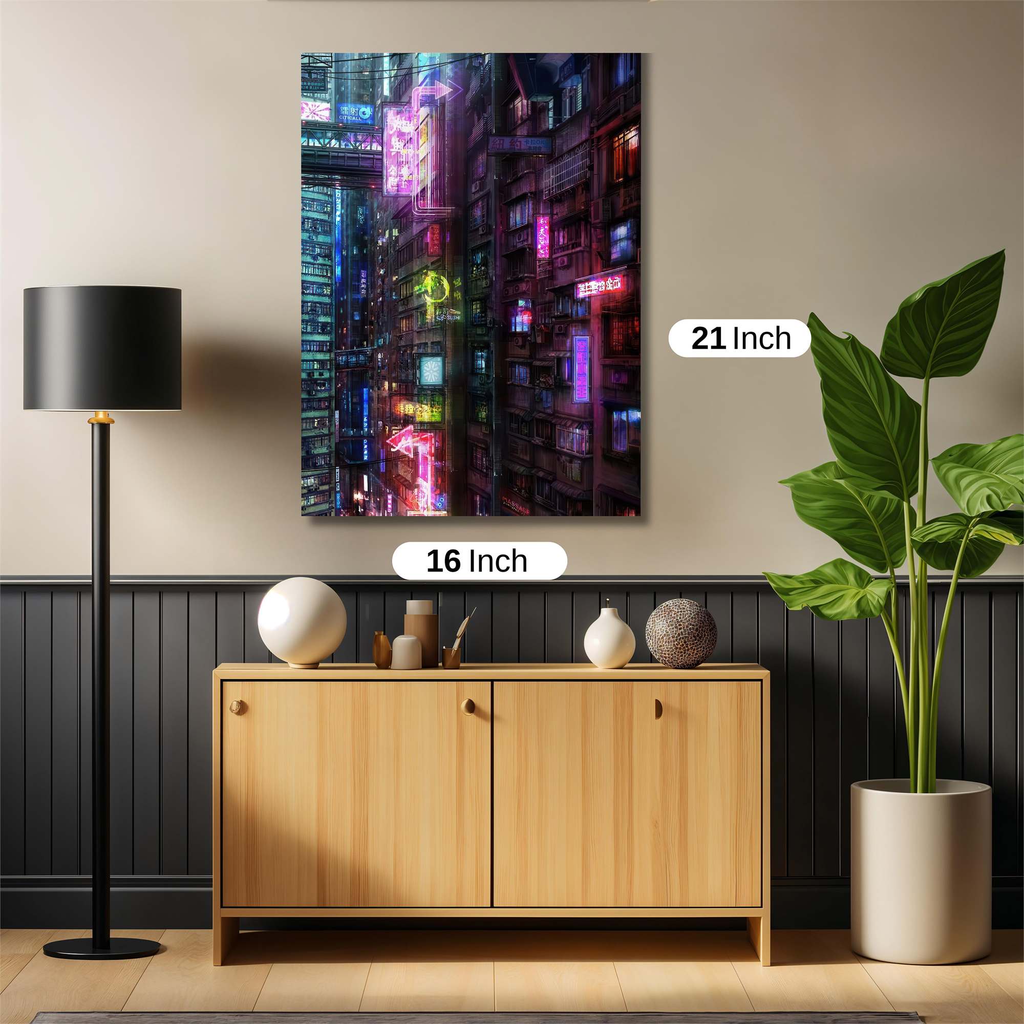 Cyberpunk Whimsy Safe Wall Magnetic / M