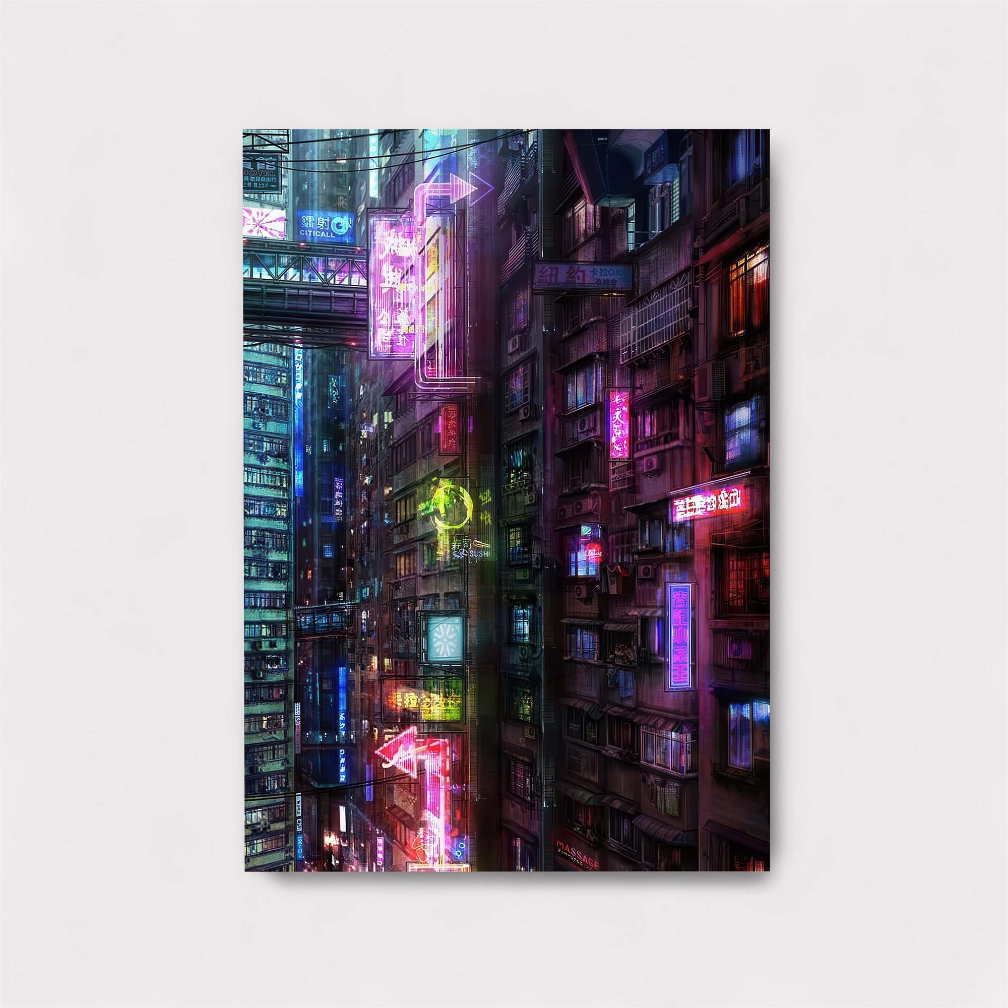 Cyberpunk Whimsy Safe Wall Magnetic / M