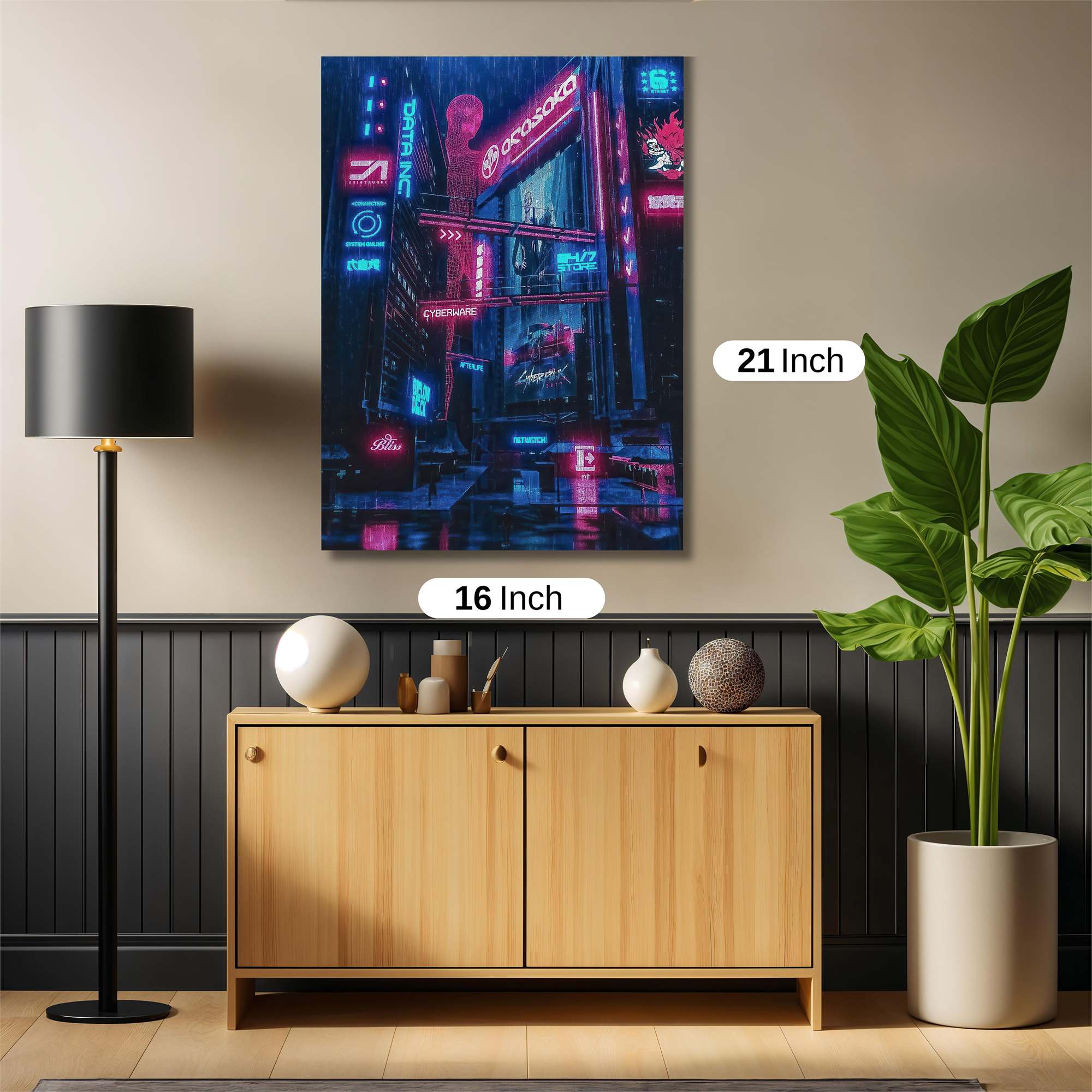 Neon Dream Safe Wall Magnetic / M