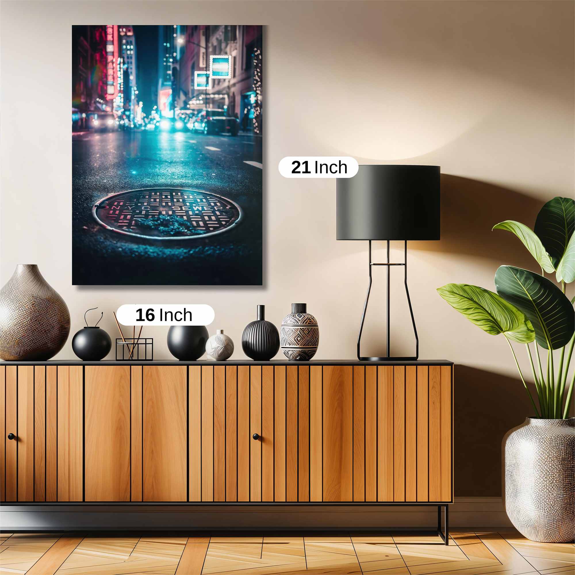 City Glow Safe Wall Magnetic / M