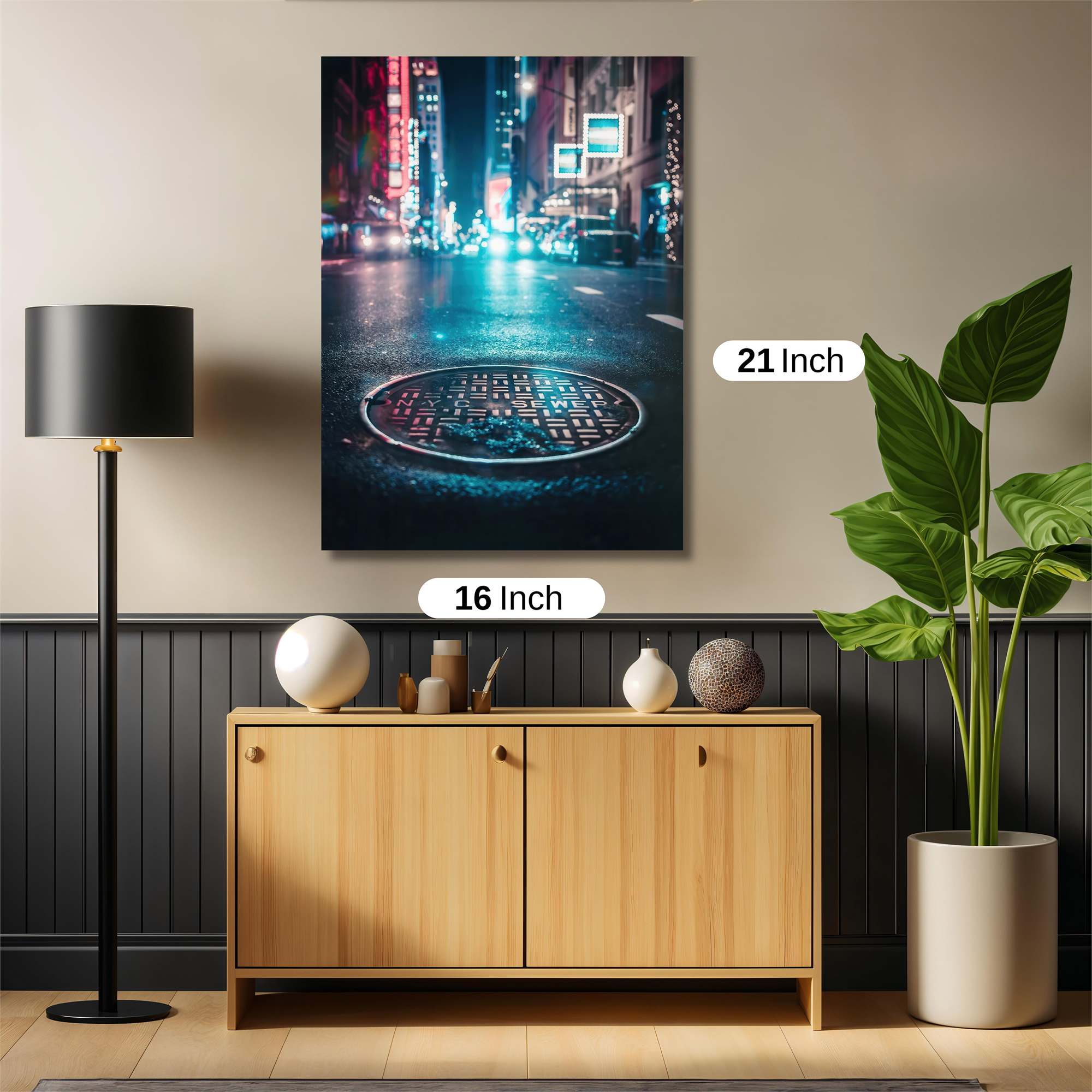 City Glow Safe Wall Magnetic / M