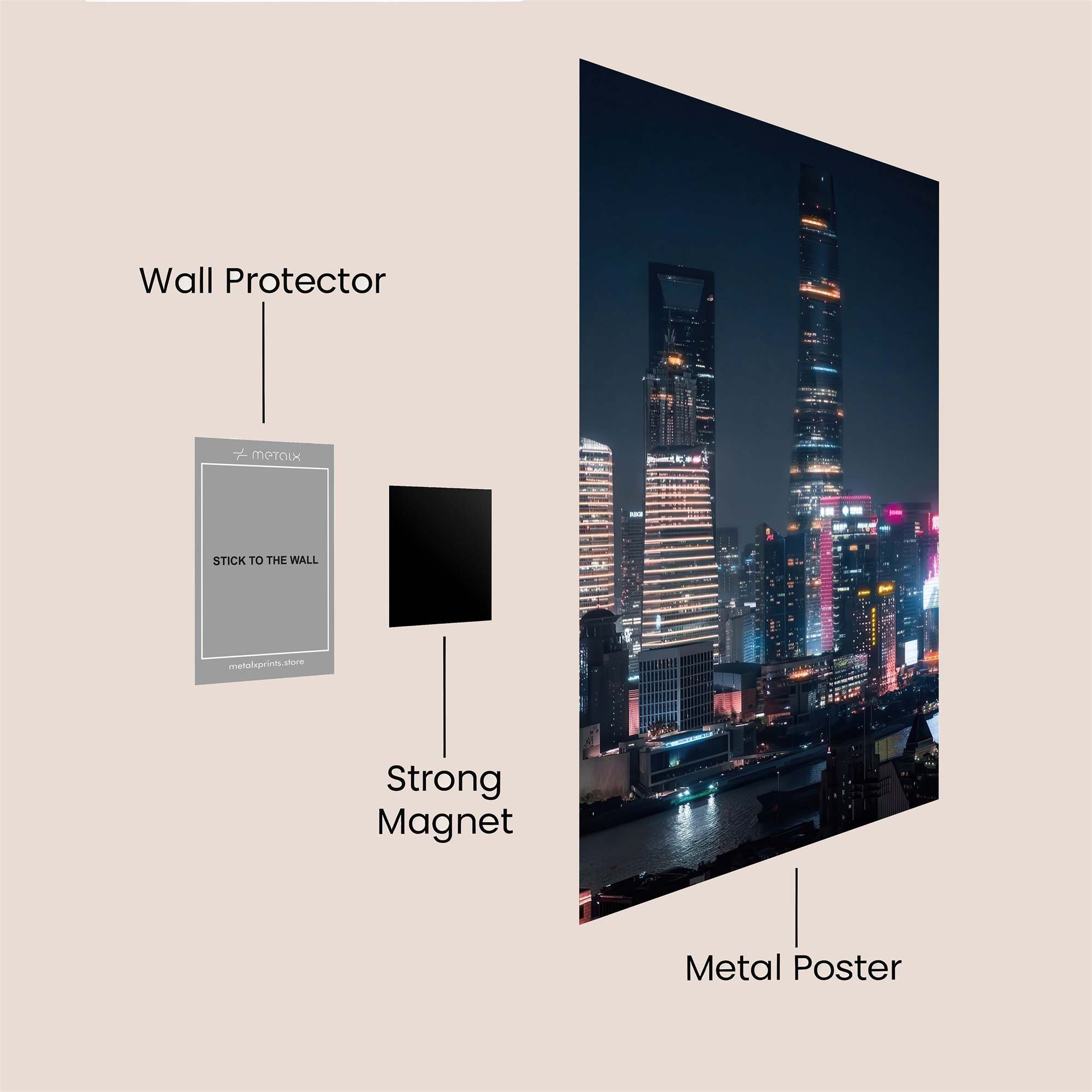Shanghai Radiant Safe Wall Magnetic / M