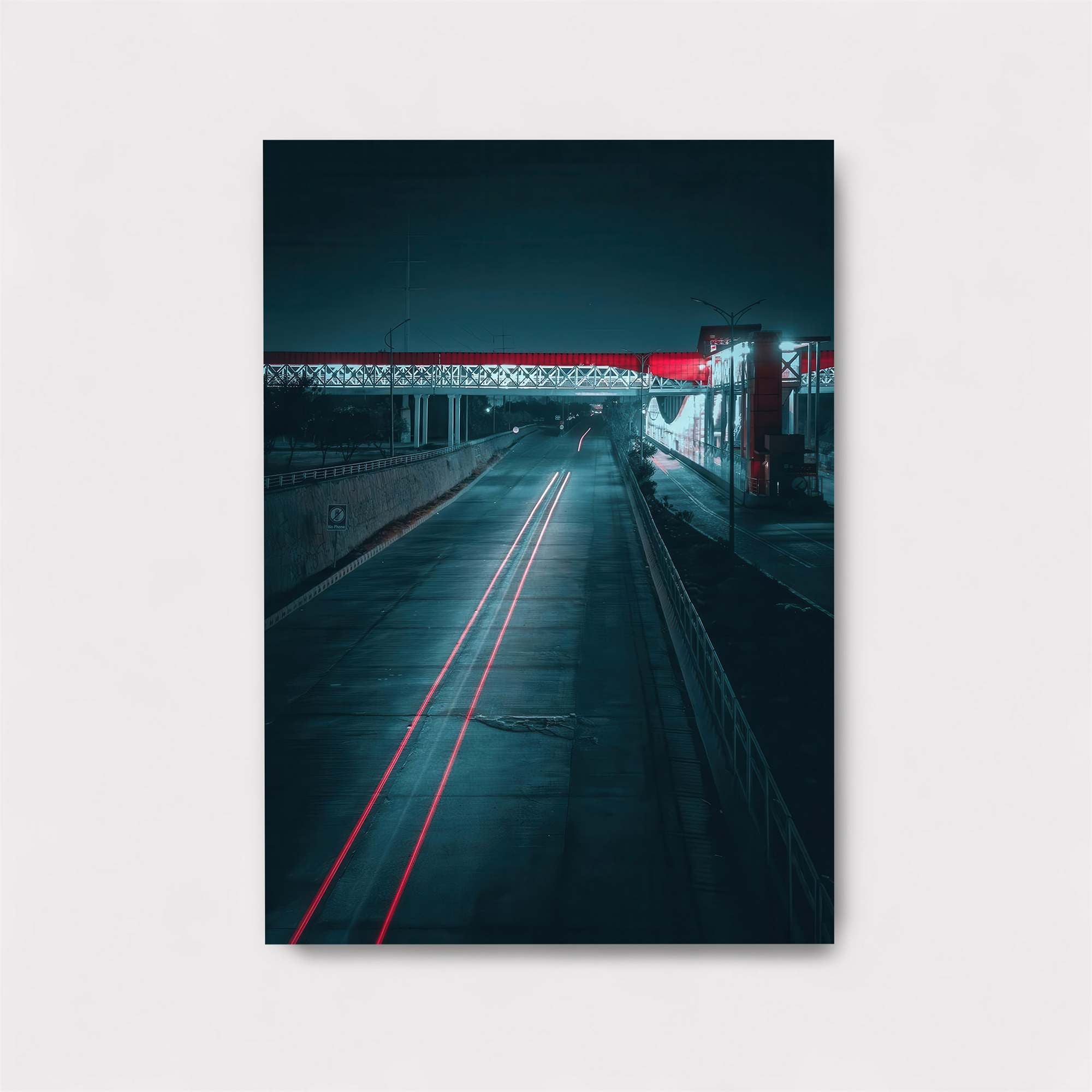 Neon Highway Safe Wall Magnetic / M