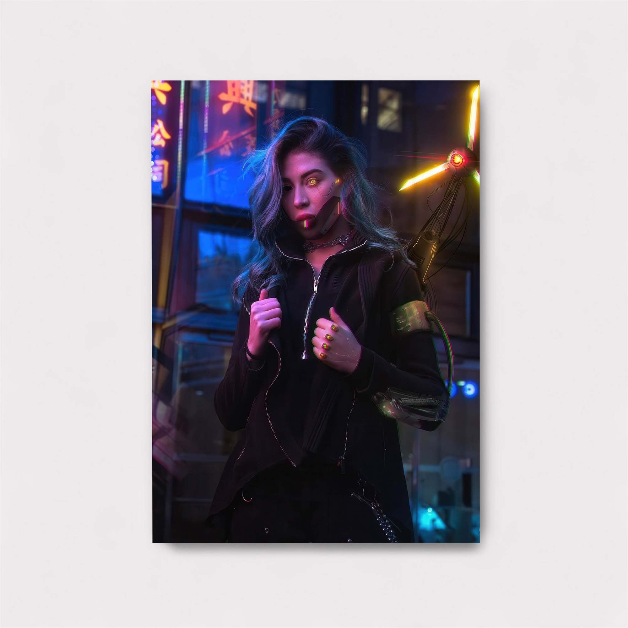 Cyberpunk Vibe Safe Wall Magnetic / M