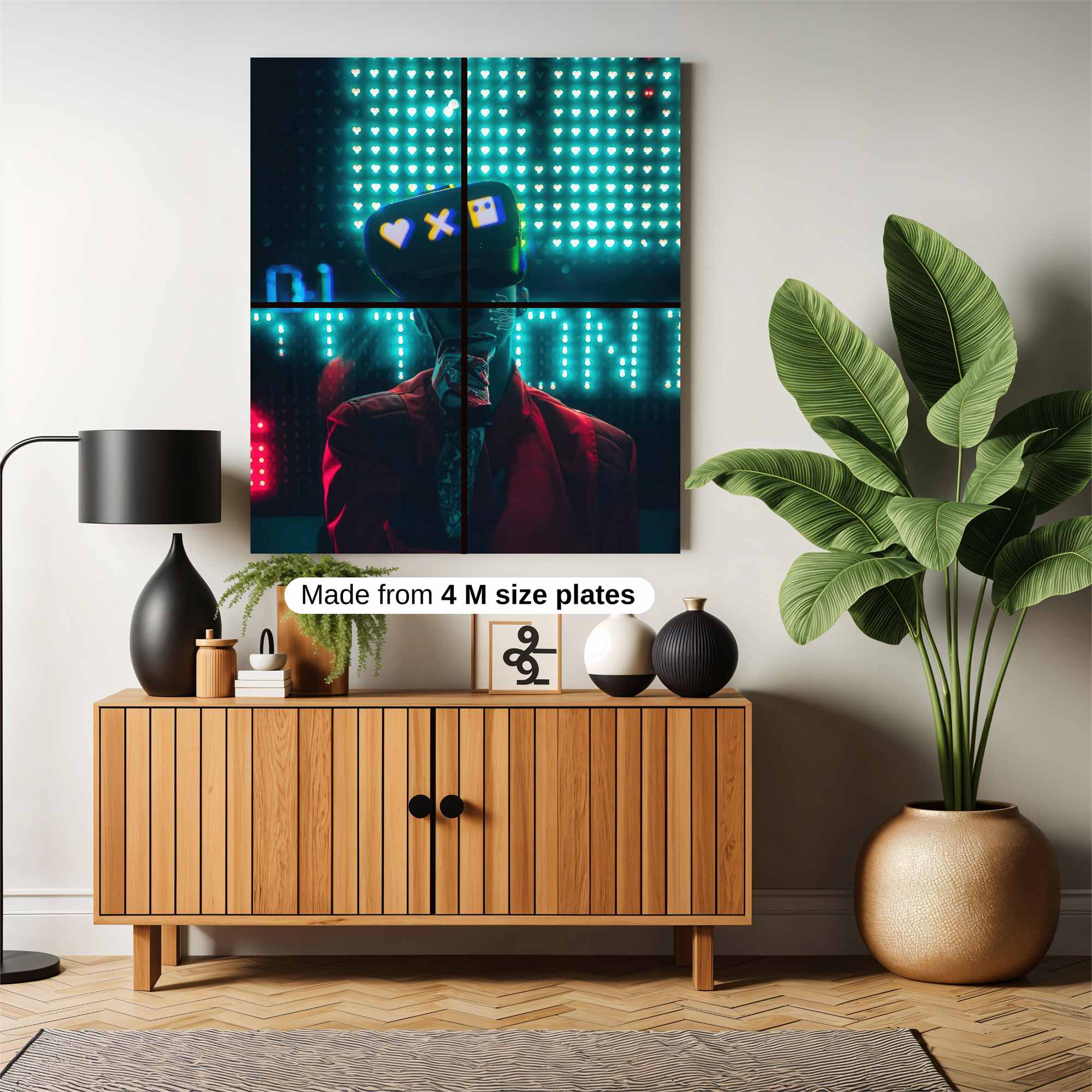 Neon Enigma Safe Wall Magnetic / M