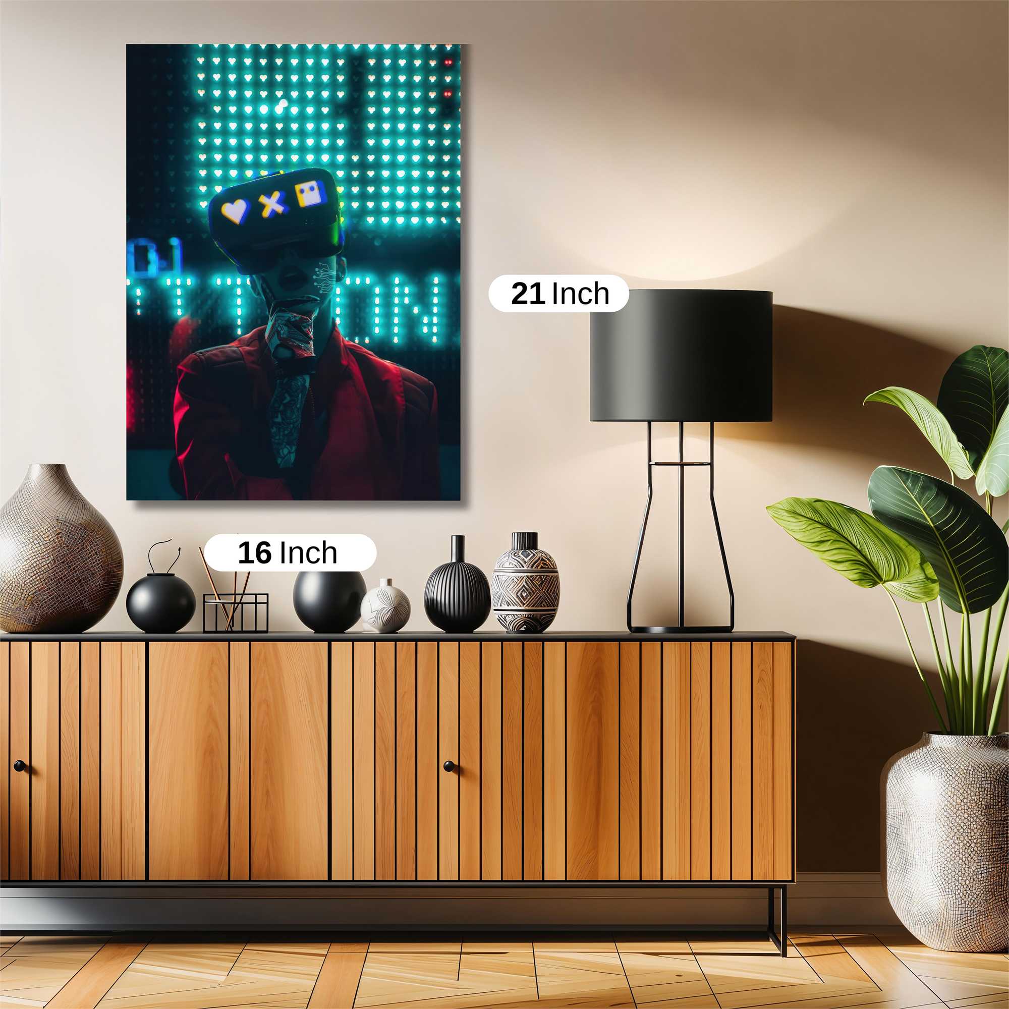 Neon Enigma Safe Wall Magnetic / M