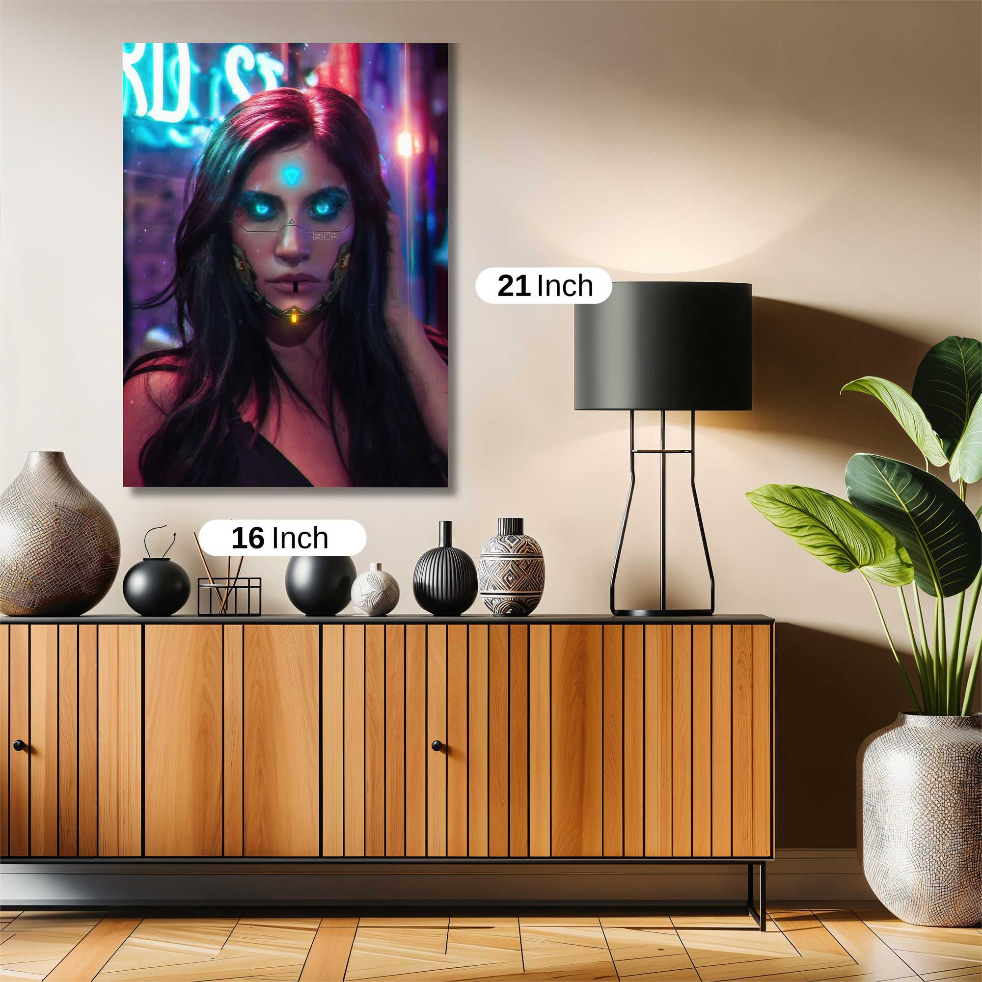 Neon Enigma Safe Wall Magnetic / M