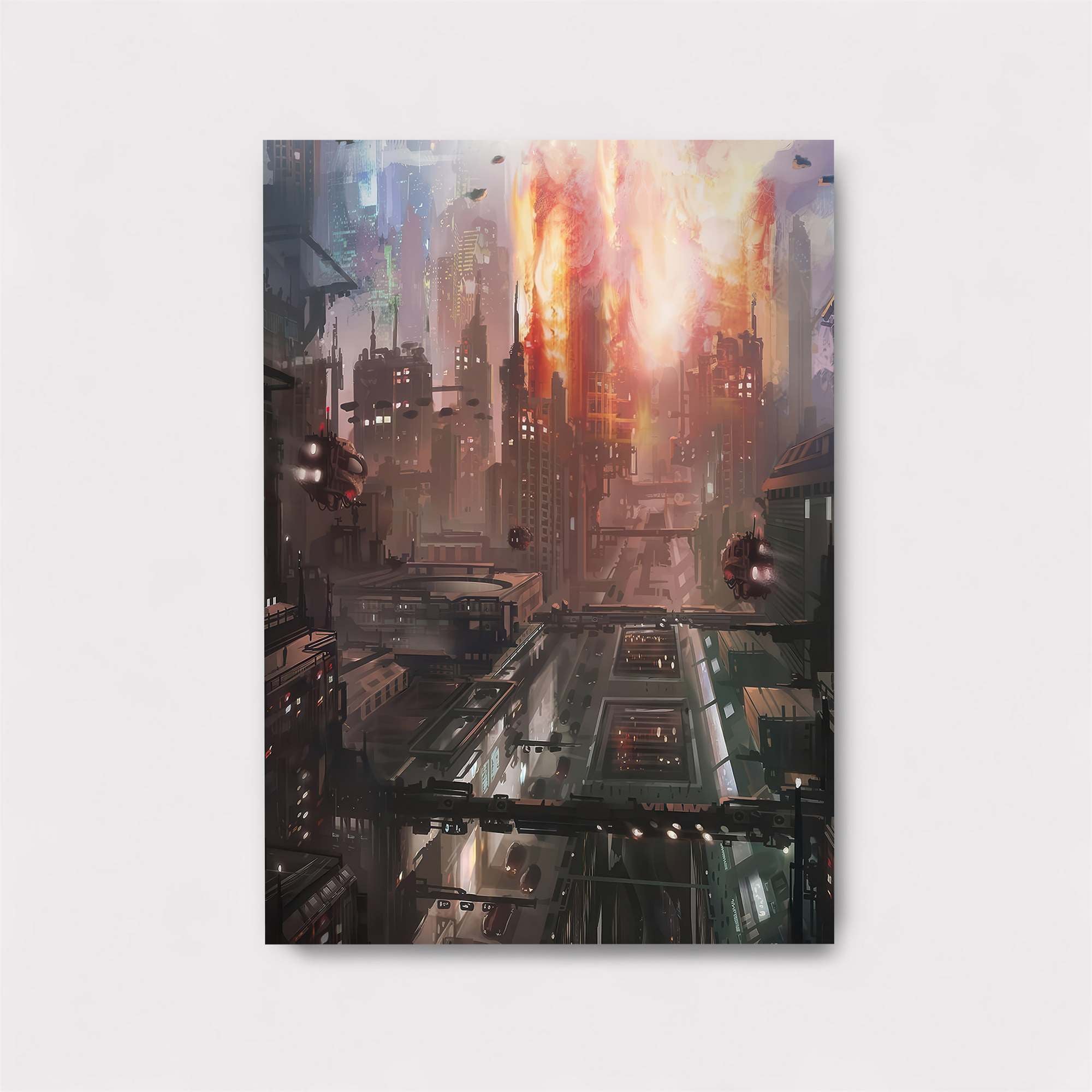 Inferno City Safe Wall Magnetic / M