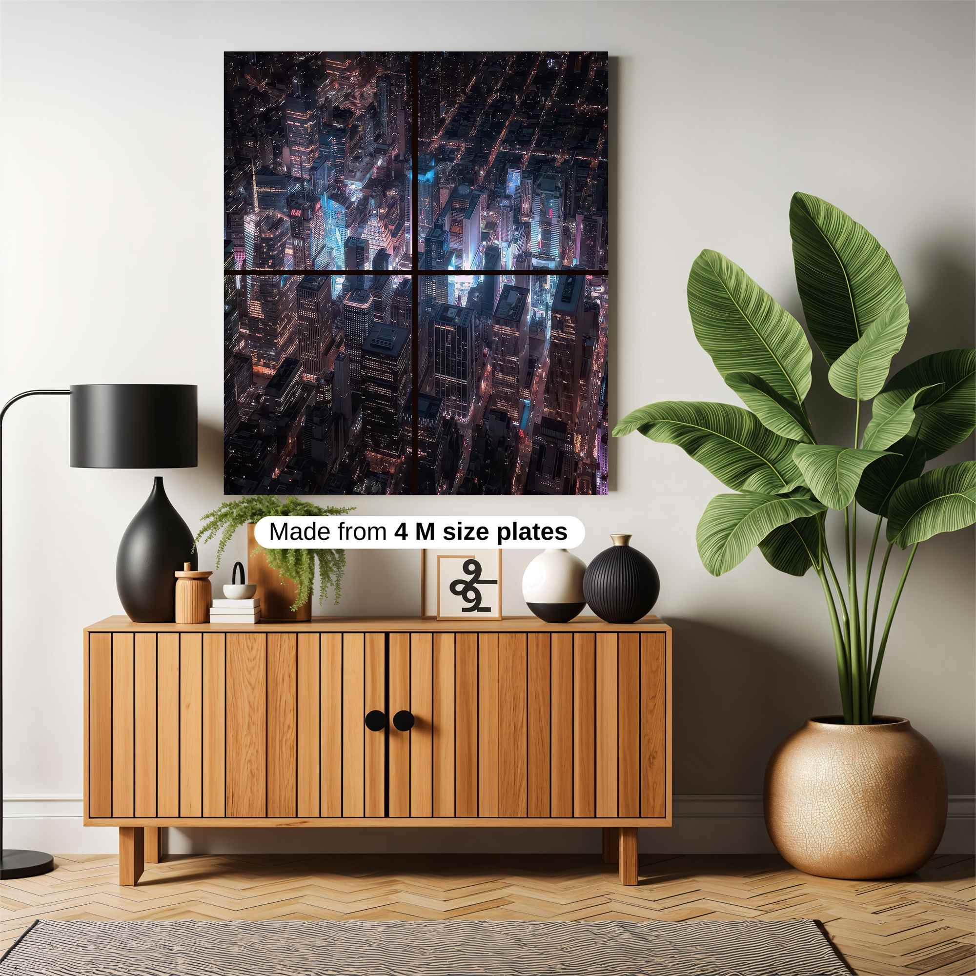 Manhattan Glow Safe Wall Magnetic / M