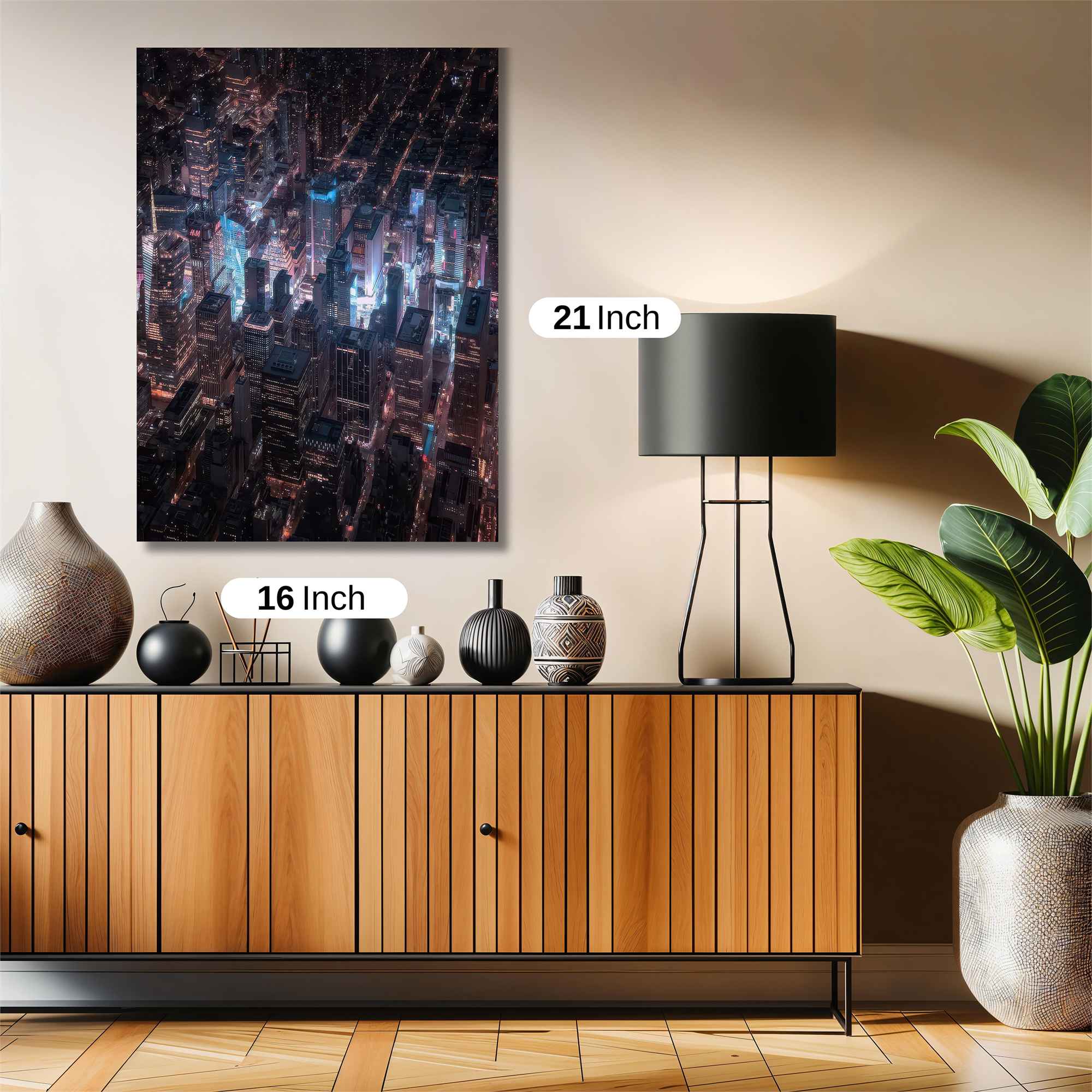 Manhattan Glow Safe Wall Magnetic / M