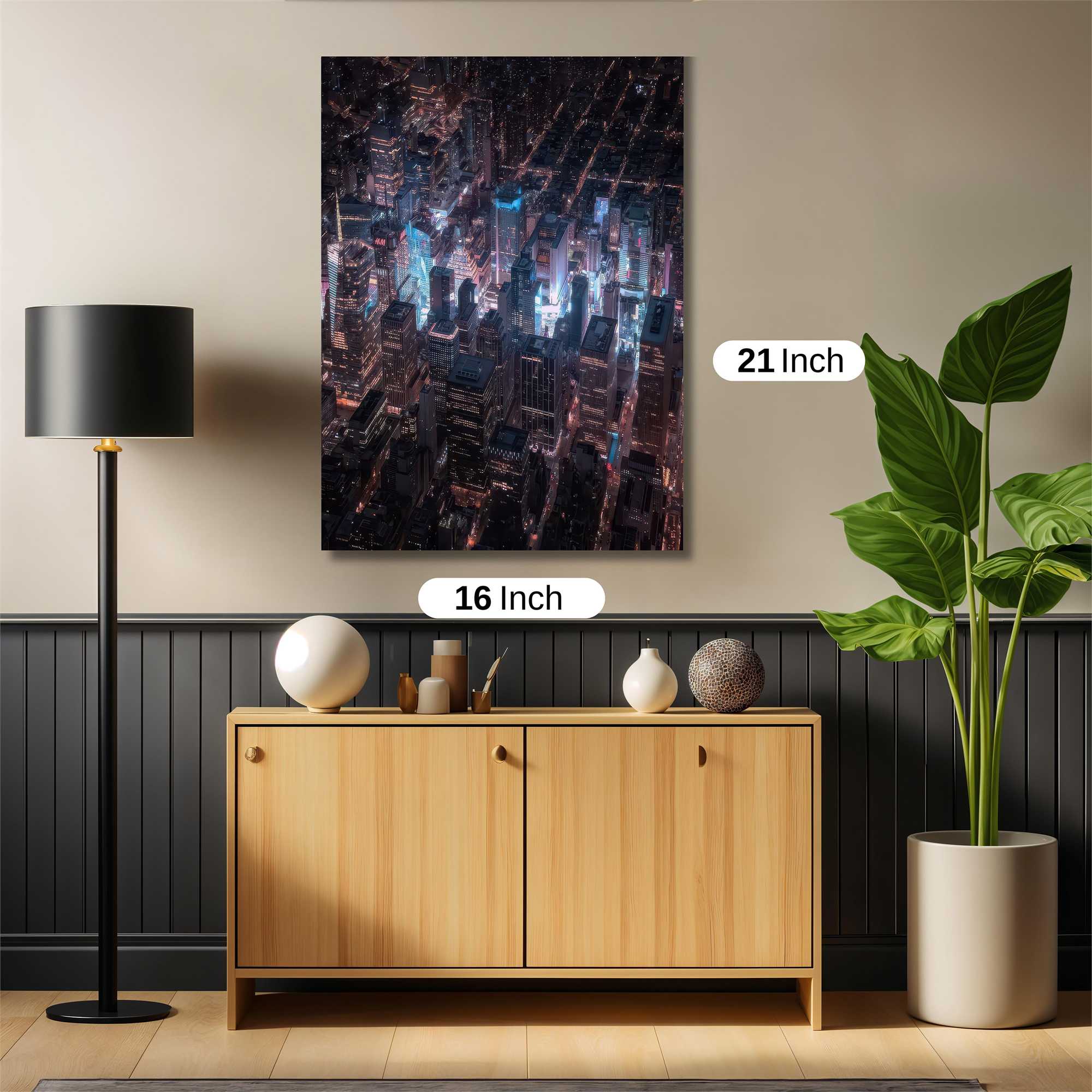 Manhattan Glow Safe Wall Magnetic / M