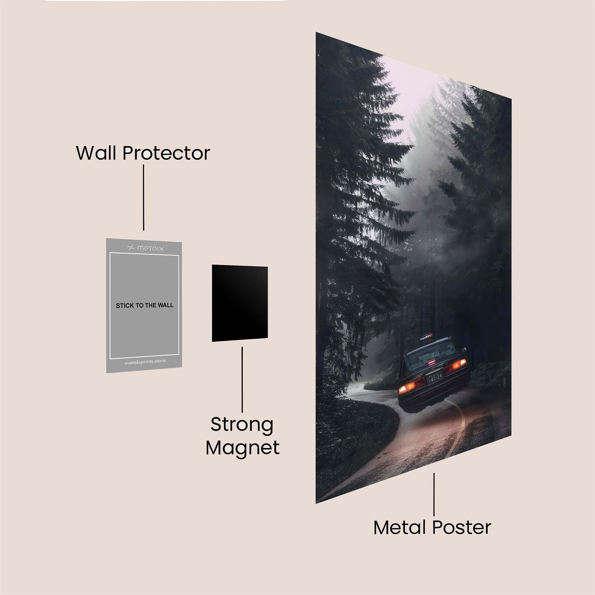 Serenity Bloom Safe Wall Magnetic / M